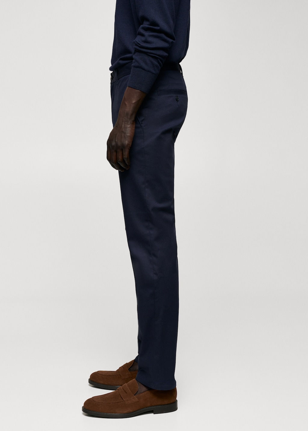 Skinny chino trousers - Details of the article 2