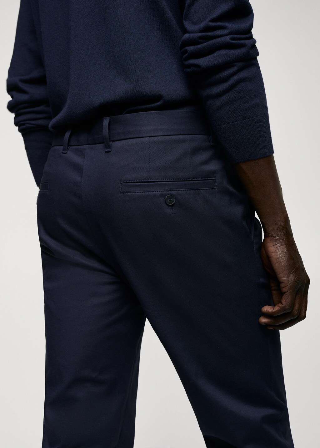 Skinny chino trousers - Details of the article 6