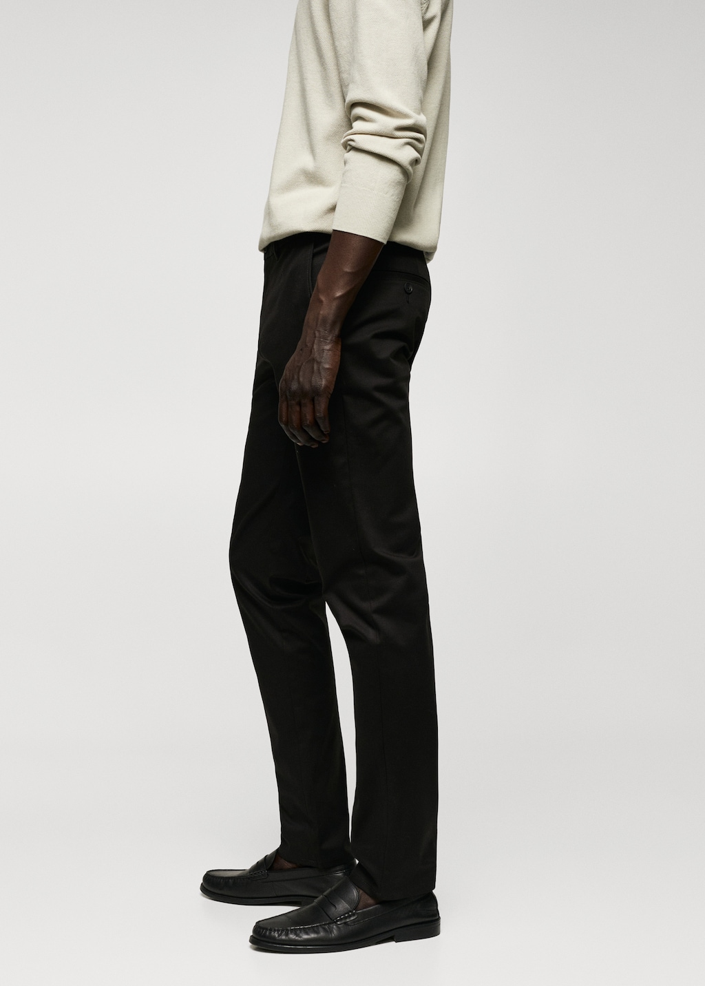 Skinny chino trousers - Details of the article 2