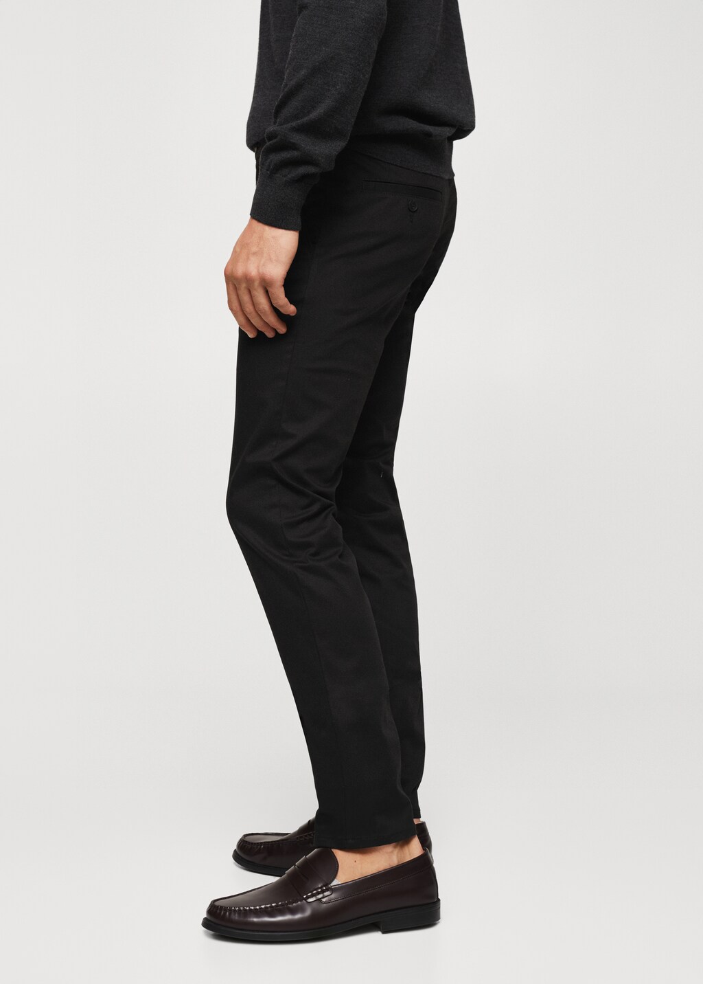 Skinny chino trousers - Details of the article 4