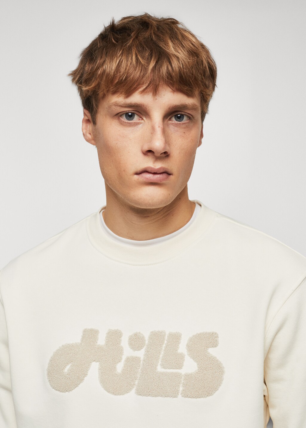 Message cotton sweatshirt - Details of the article 1