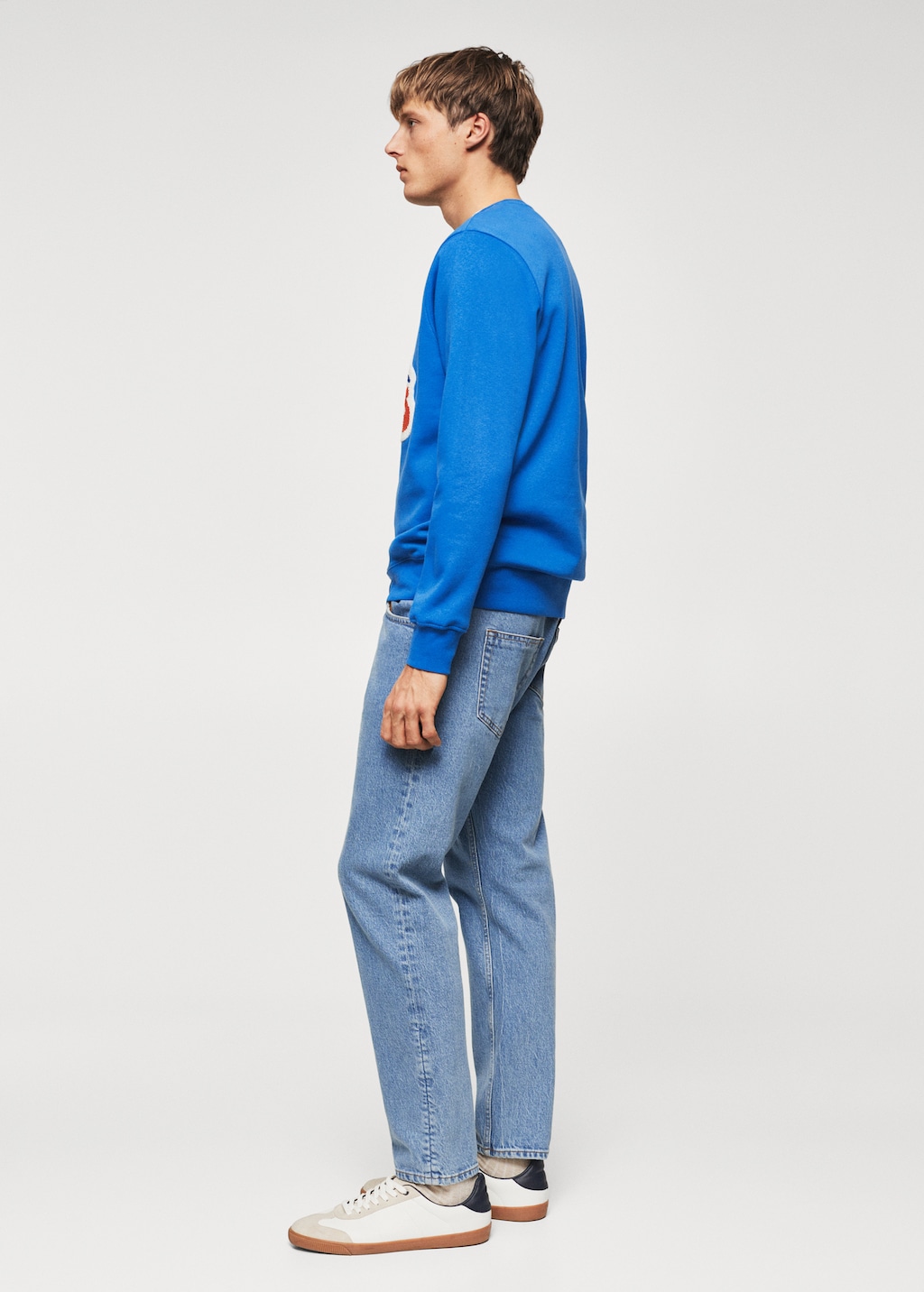 Patch cotton sweatshirt - Details of the article 4