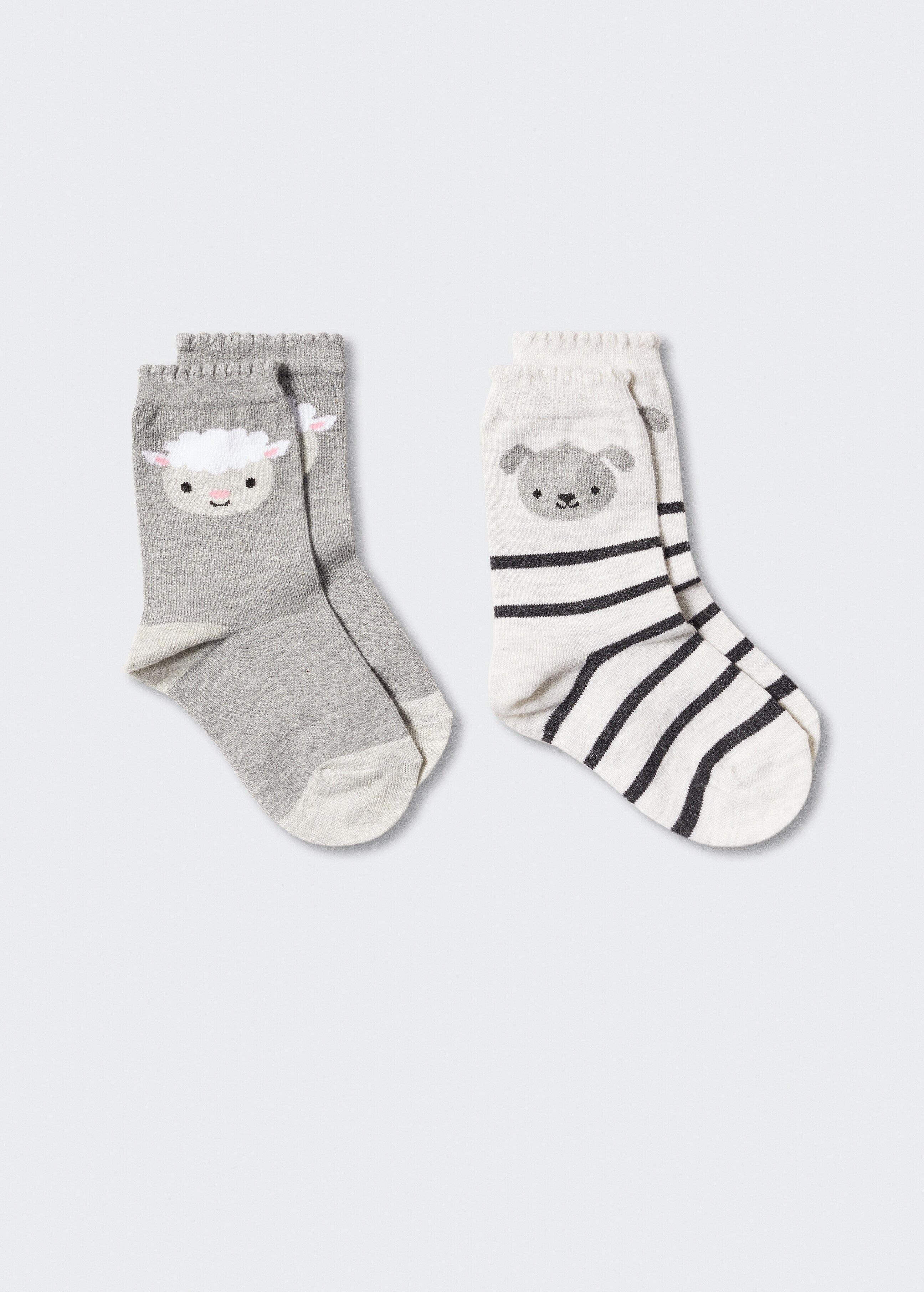 2 pack printed socks - Article without model