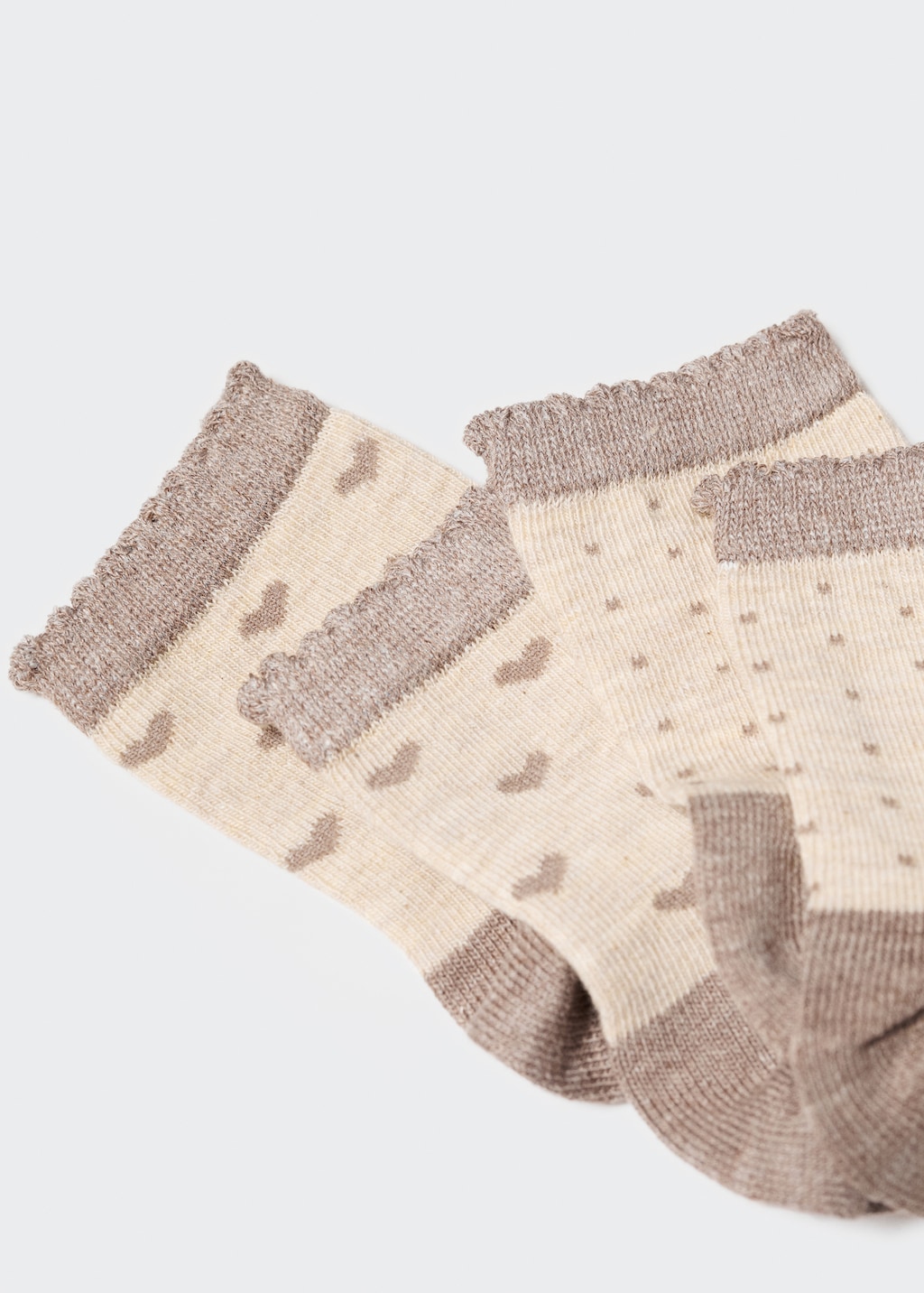 Gemusterte Baumwollsocken - Detail des Artikels 8