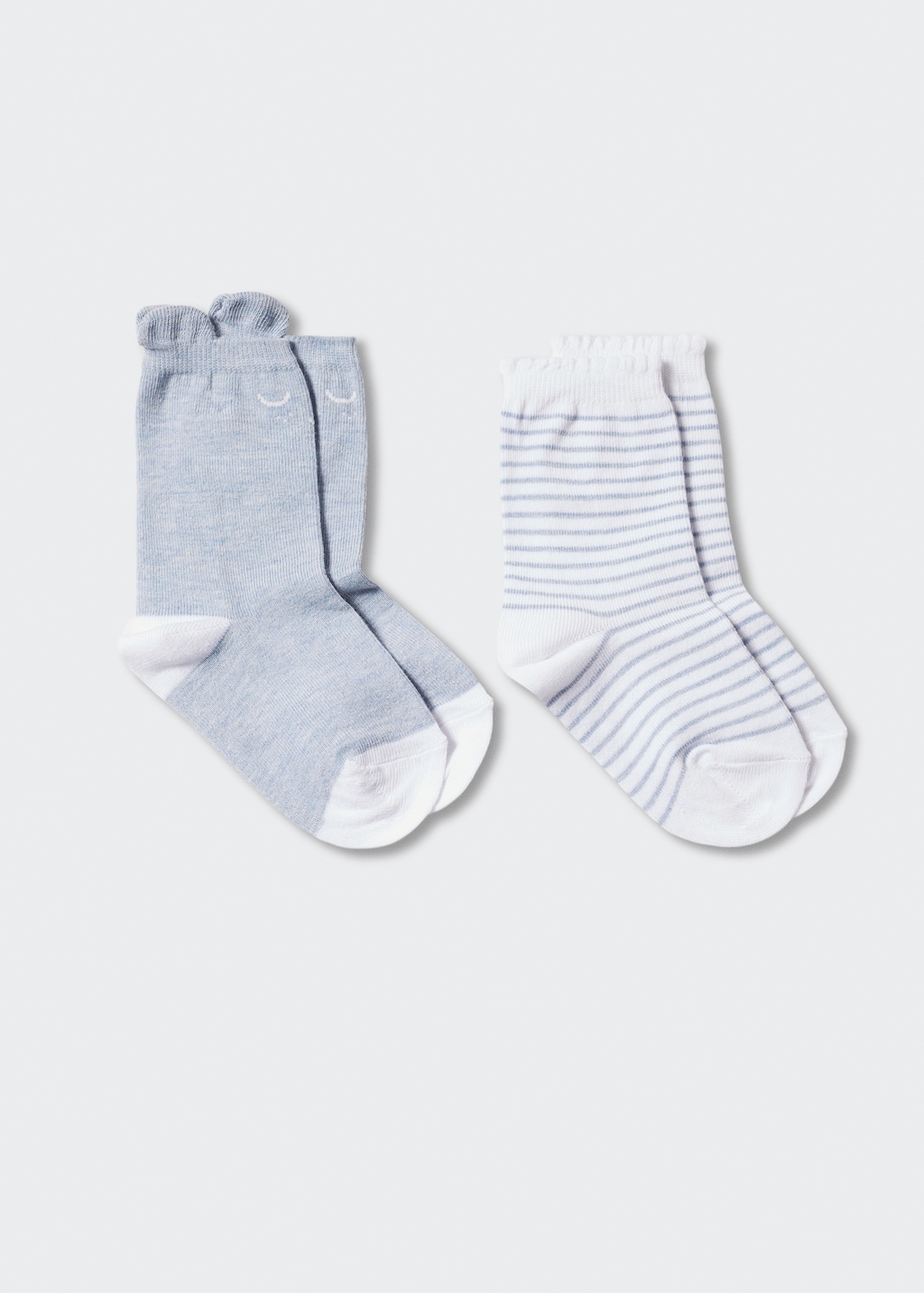 Pack 2 paires de chaussettes combinées - Article sans modèle