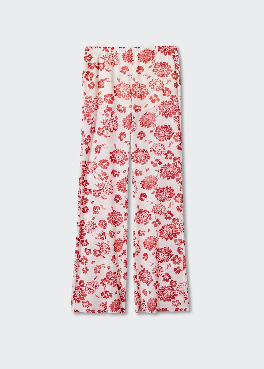 Floral print trousers - Article without model