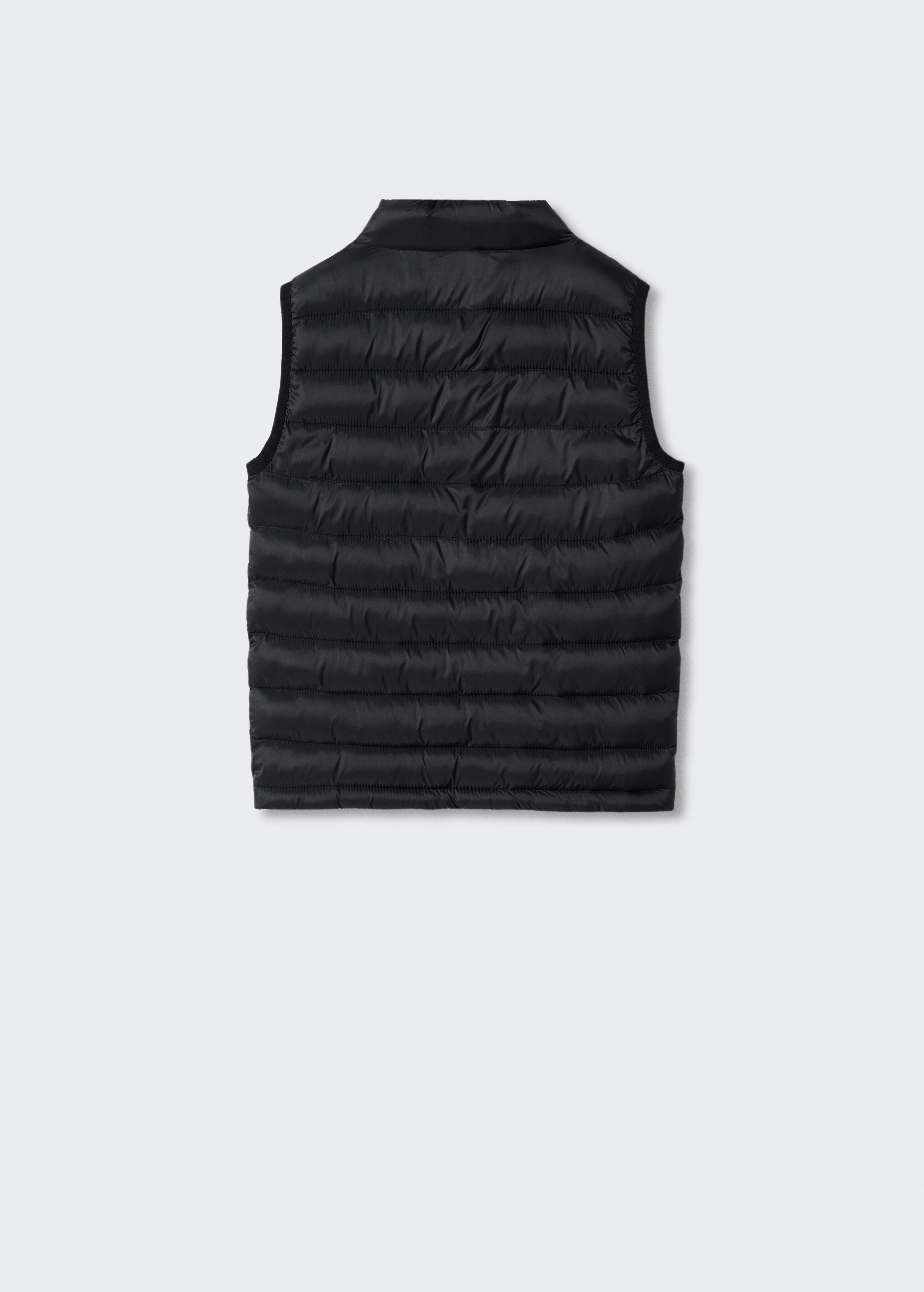 Quilted gilet - Reverse of the article