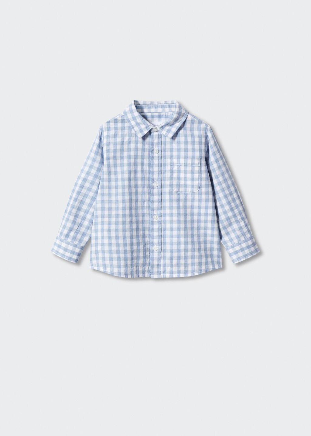 Check cotton shirt - Article without model