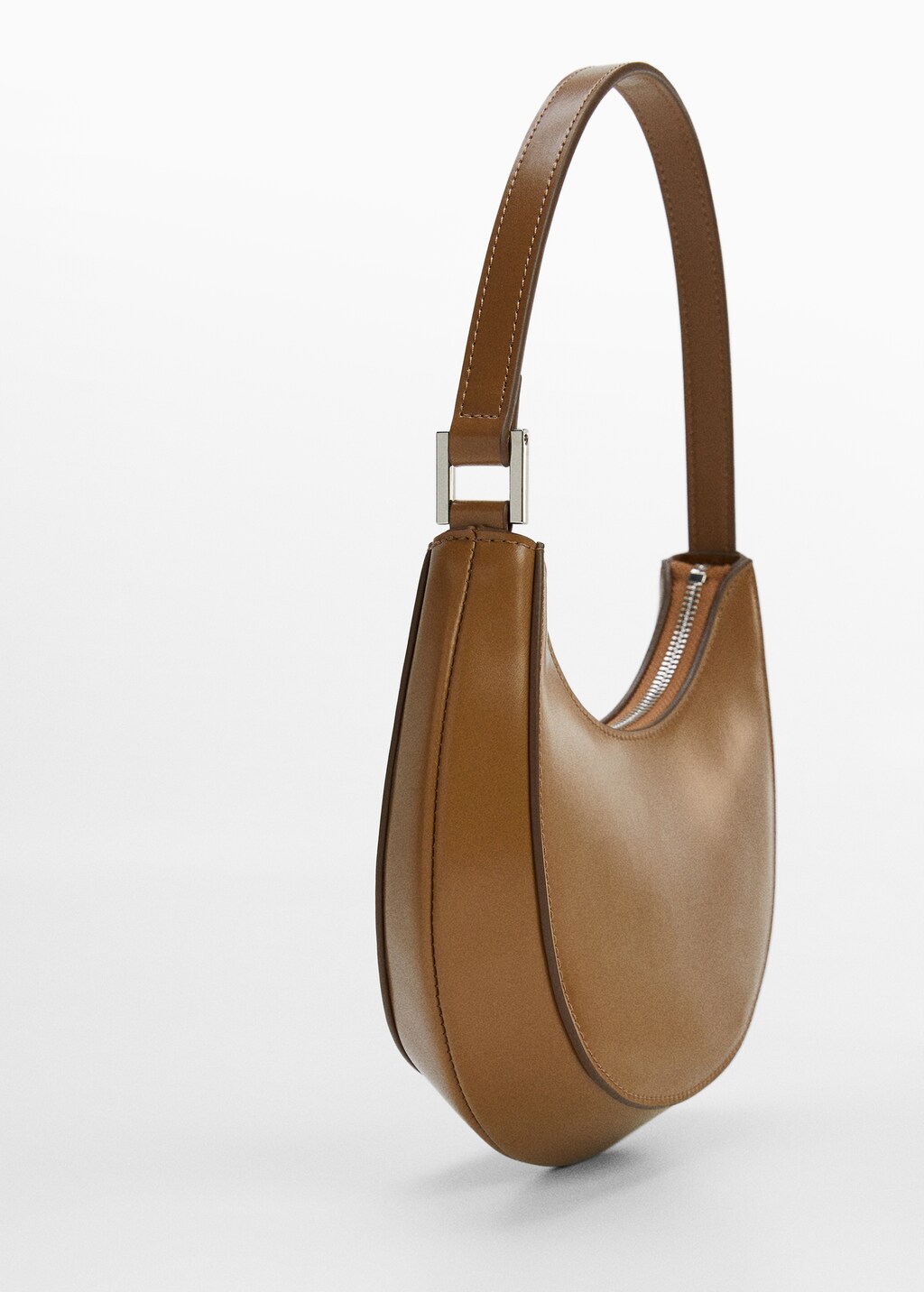 Oval short handle bag - Woman | MANGO OUTLET Slovakia