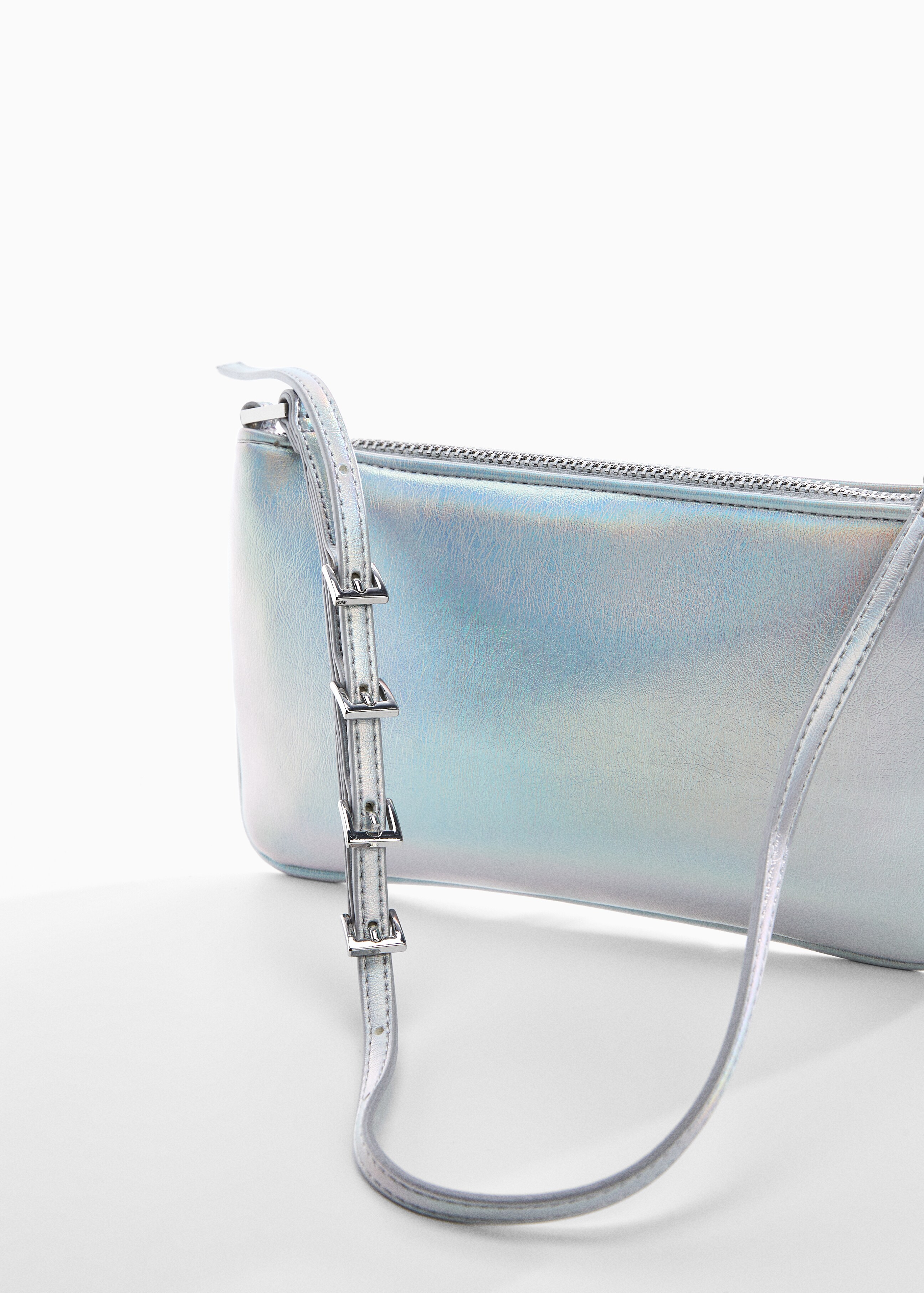 Metallic bag with buckles - Details of the article 1