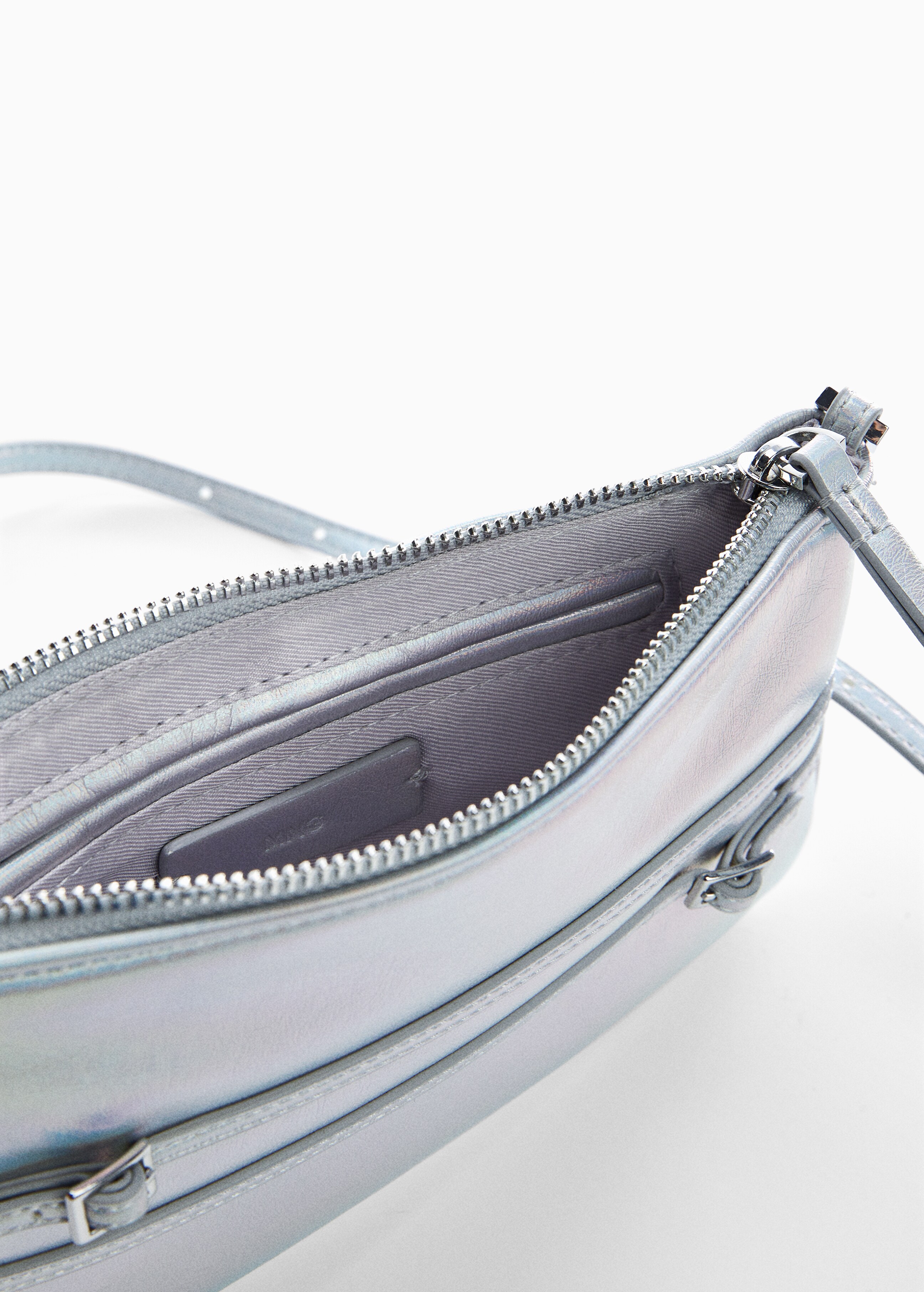 Metallic bag with buckles - Details of the article 2