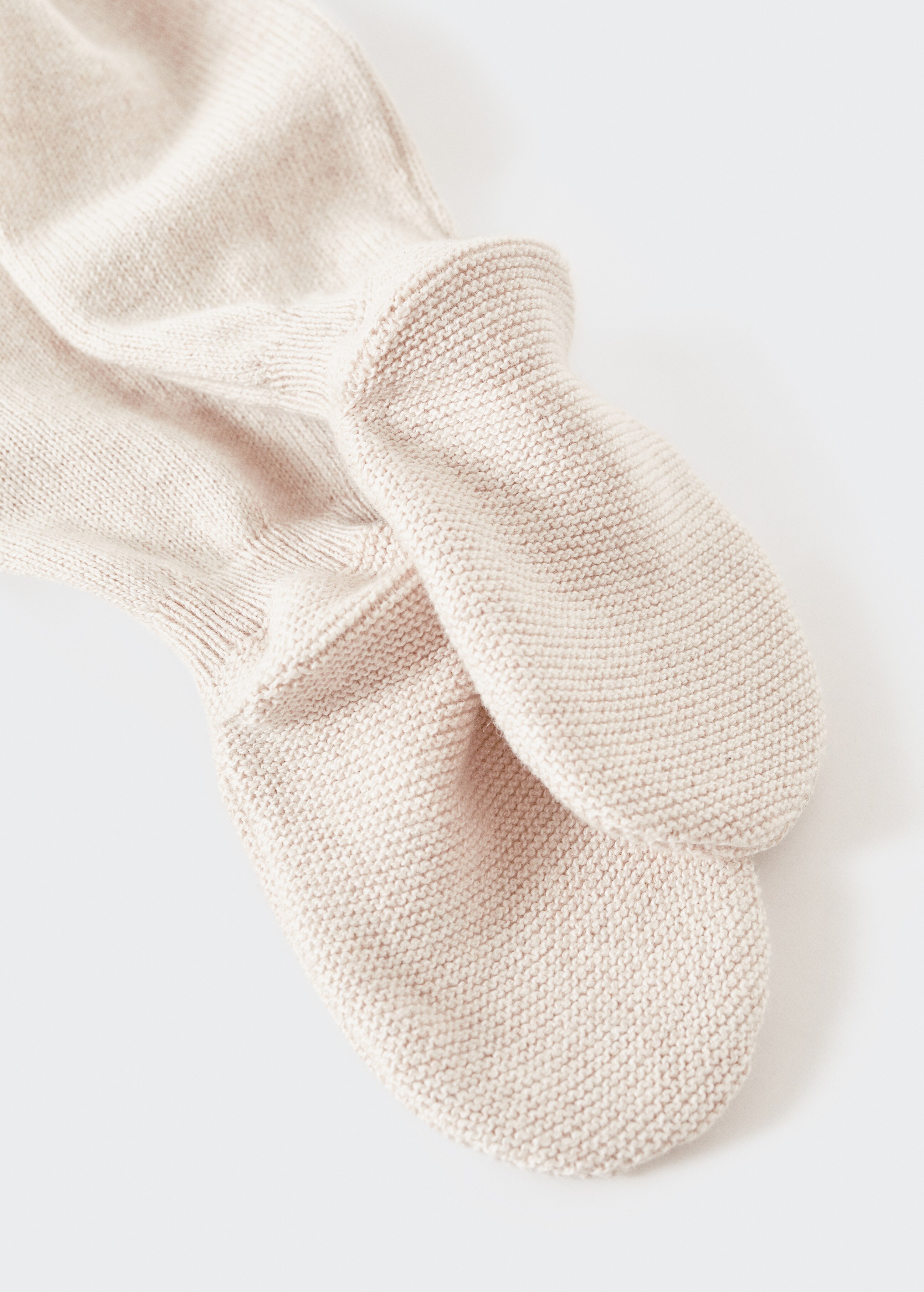 Knit footed pants - Details of the article 0