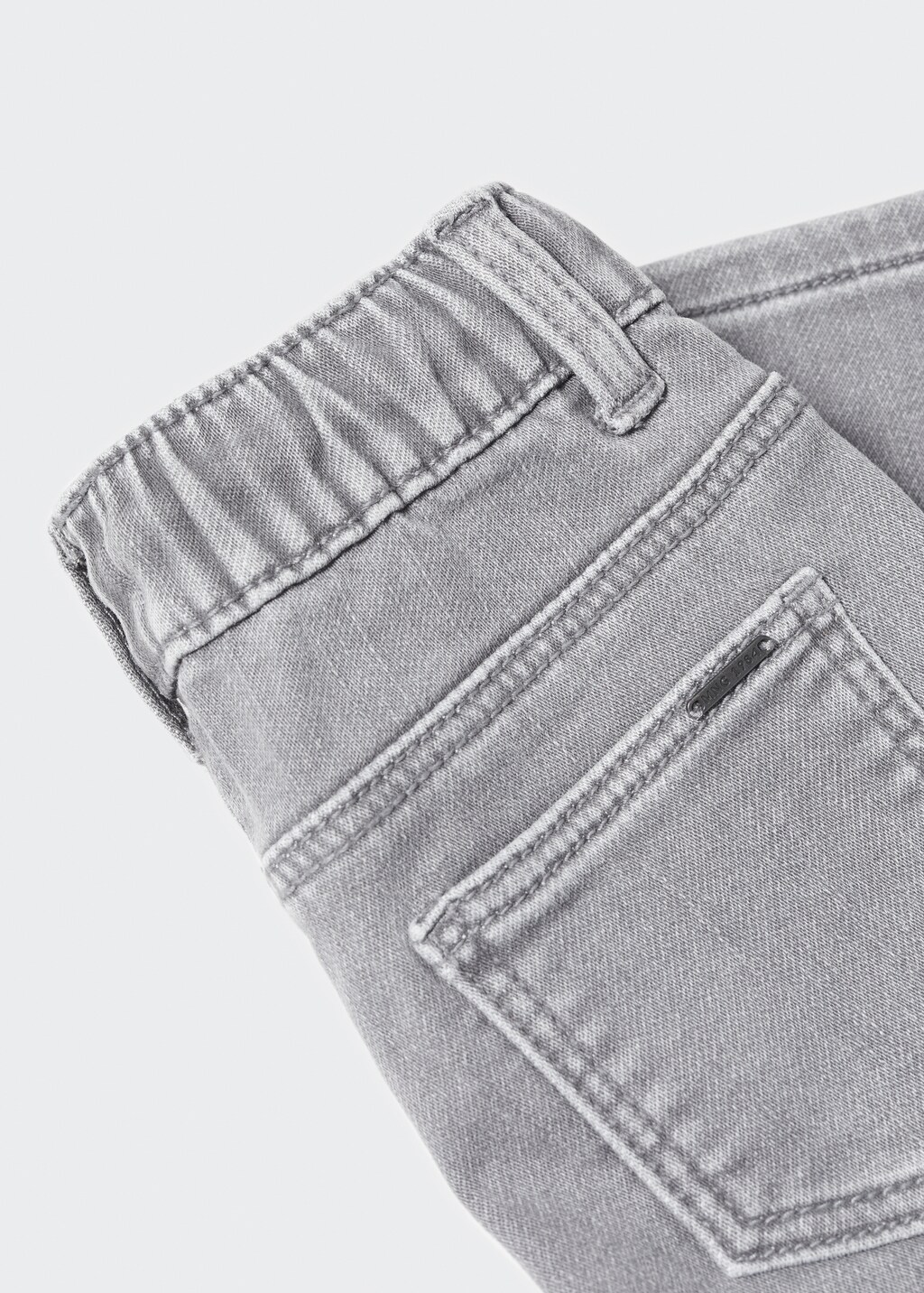 Drawstring waist jeans - Details of the article 0