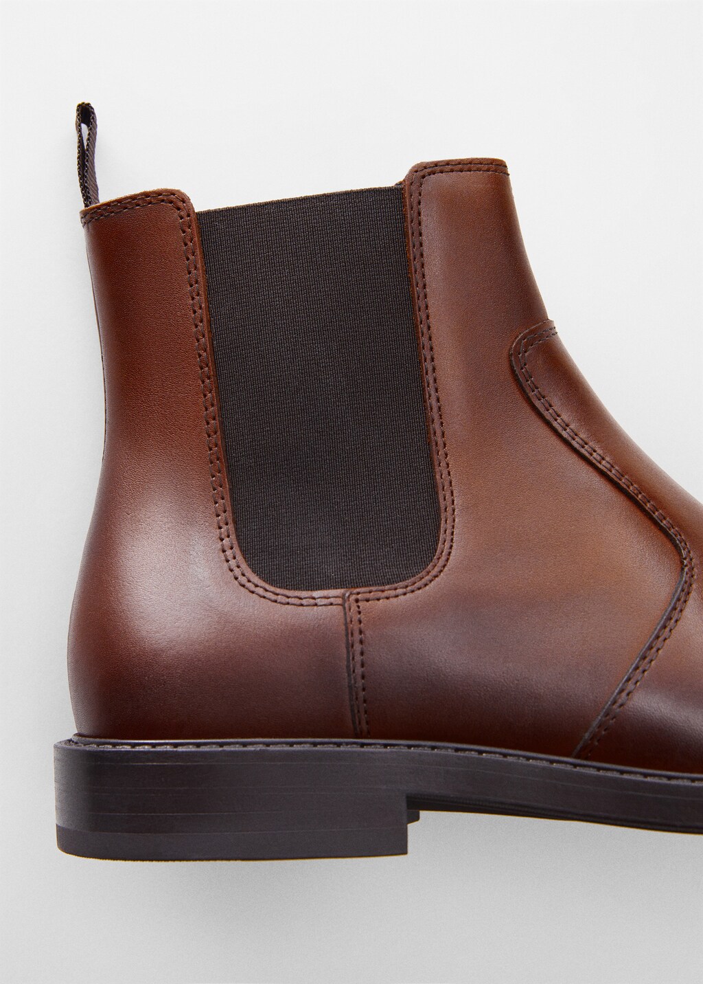 Leather Chelsea ankle boots - Details of the article 1