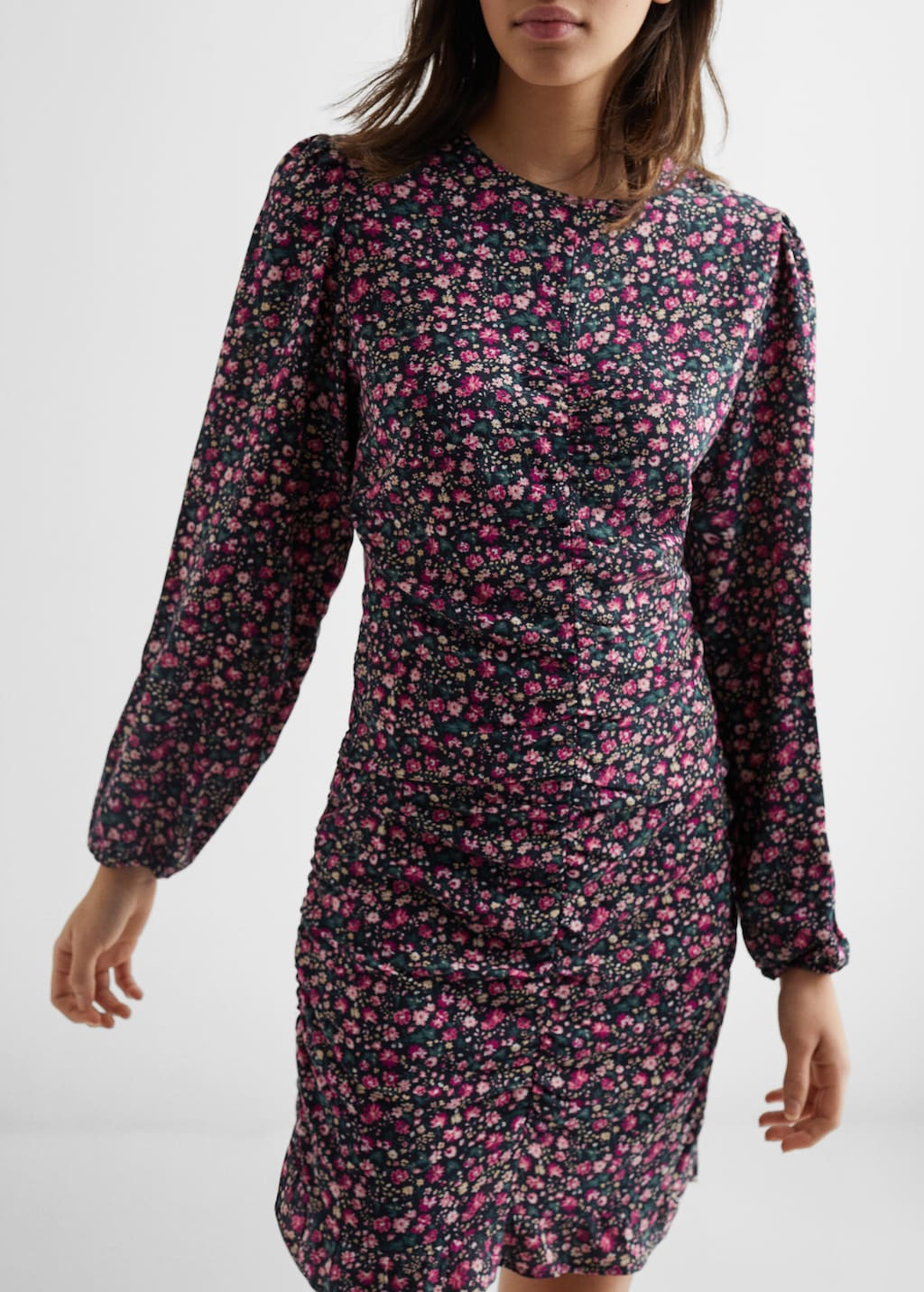 Floral print dress - Details of the article 2