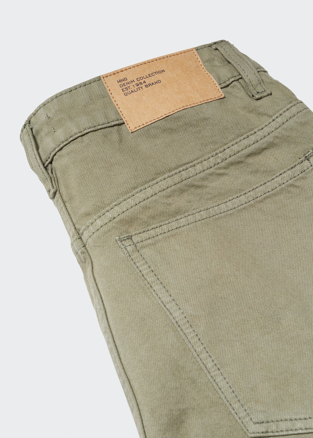 Regular-fit cotton trousers - Details of the article 8