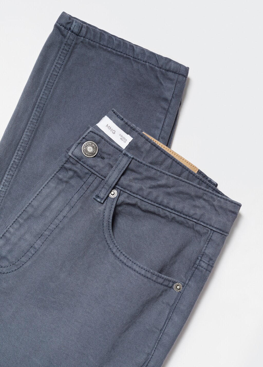 Regular-fit cotton trousers - Details of the article 8