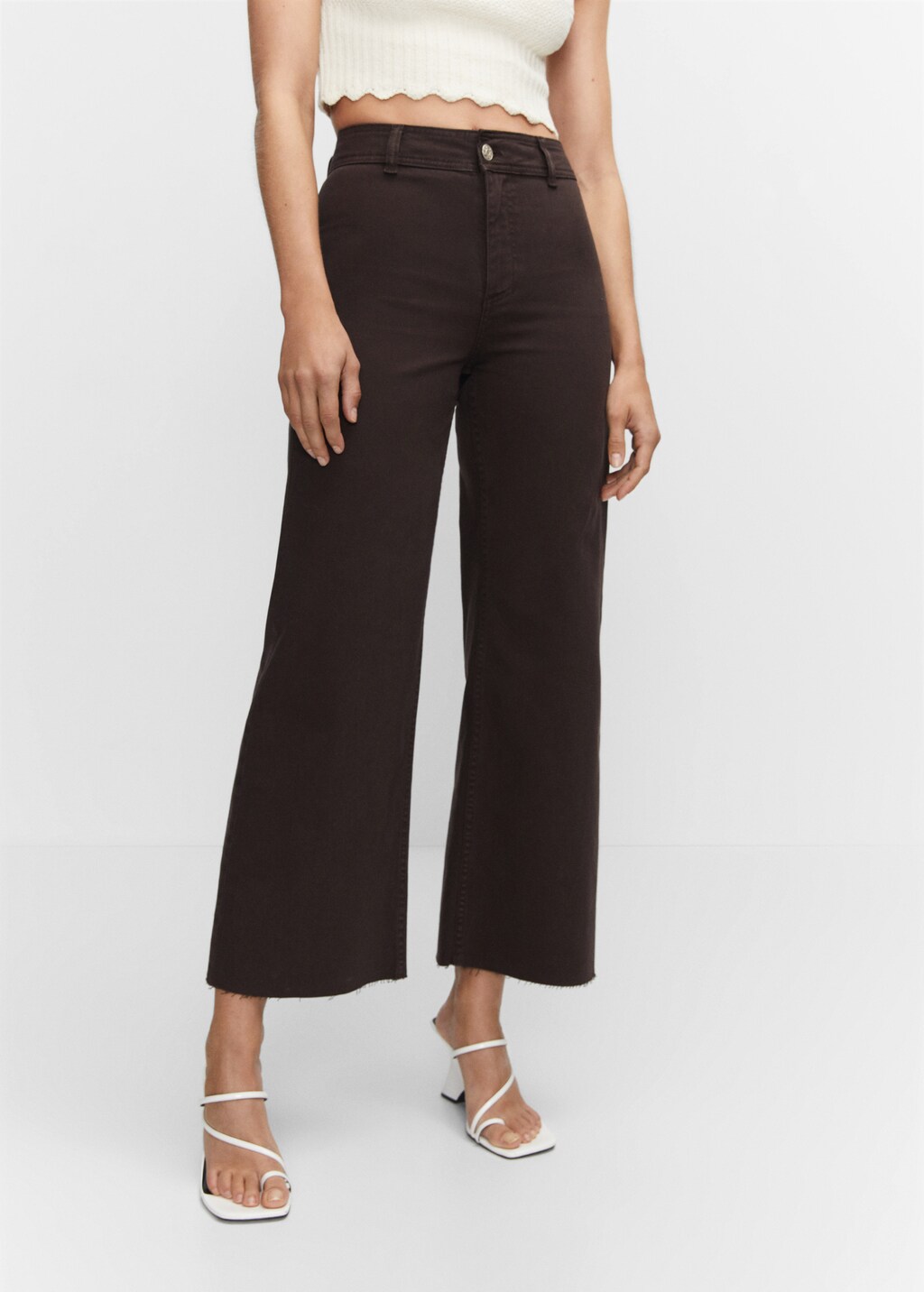 Culotte high ankle jeans hotsell