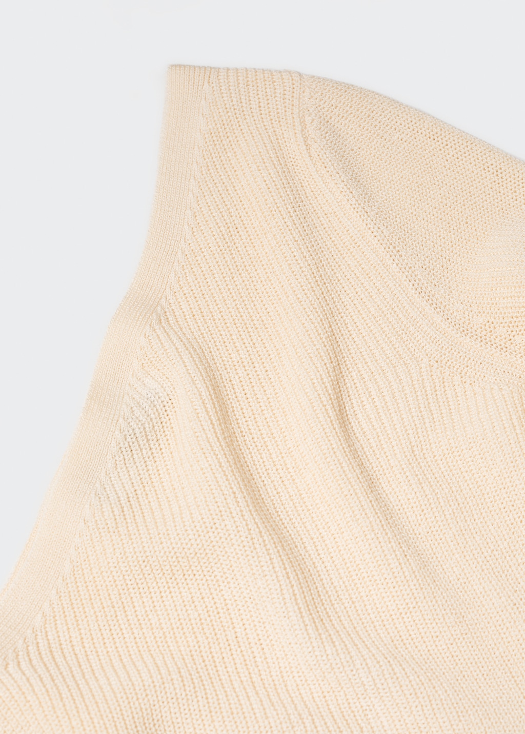 Ribbed Asymmetric sweater - Details of the article 8