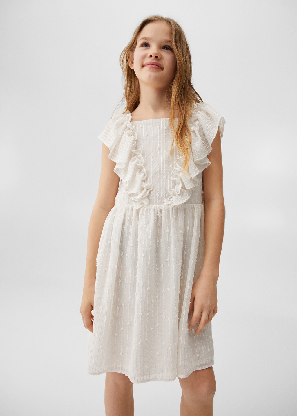 Ruffled dress - Medium plane