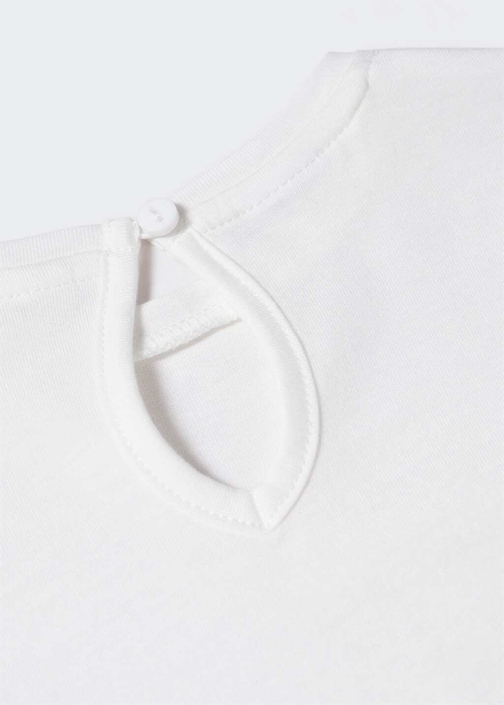 Ruffled sleeve T-shirt - Details of the article 0