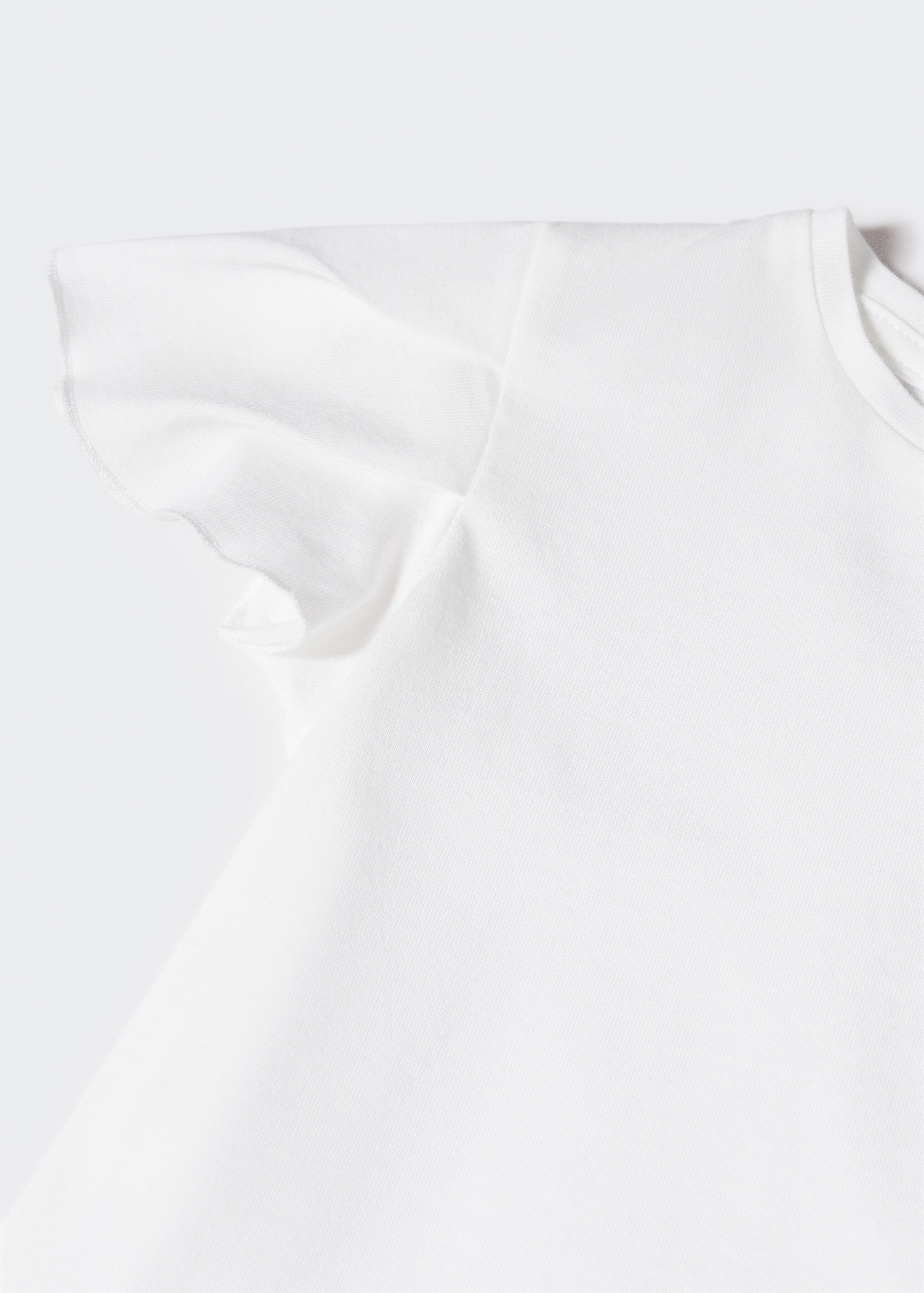 Ruffled sleeve T-shirt - Details of the article 8