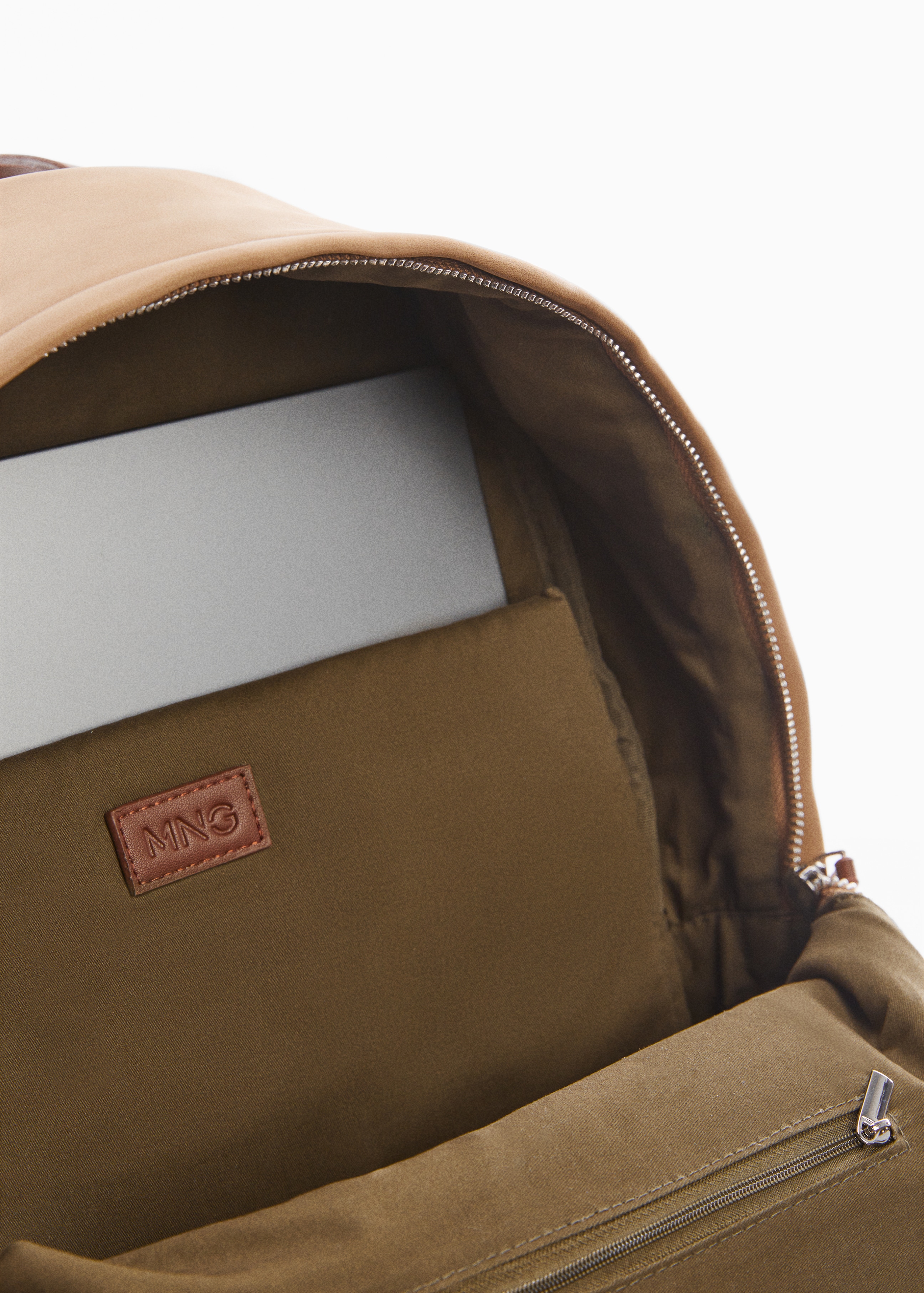Canvas mixed backpack