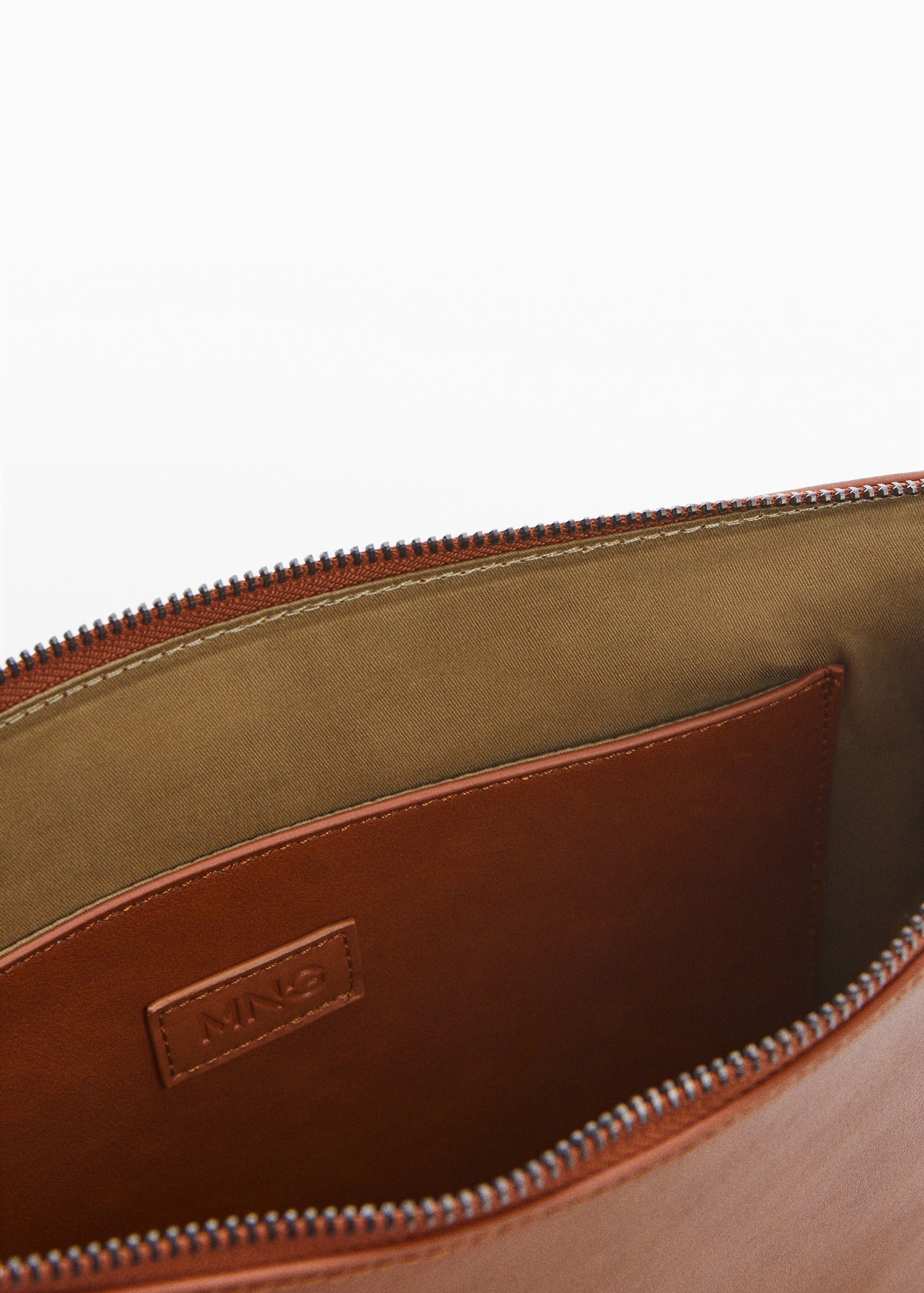 Leather laptop case - Details of the article 2