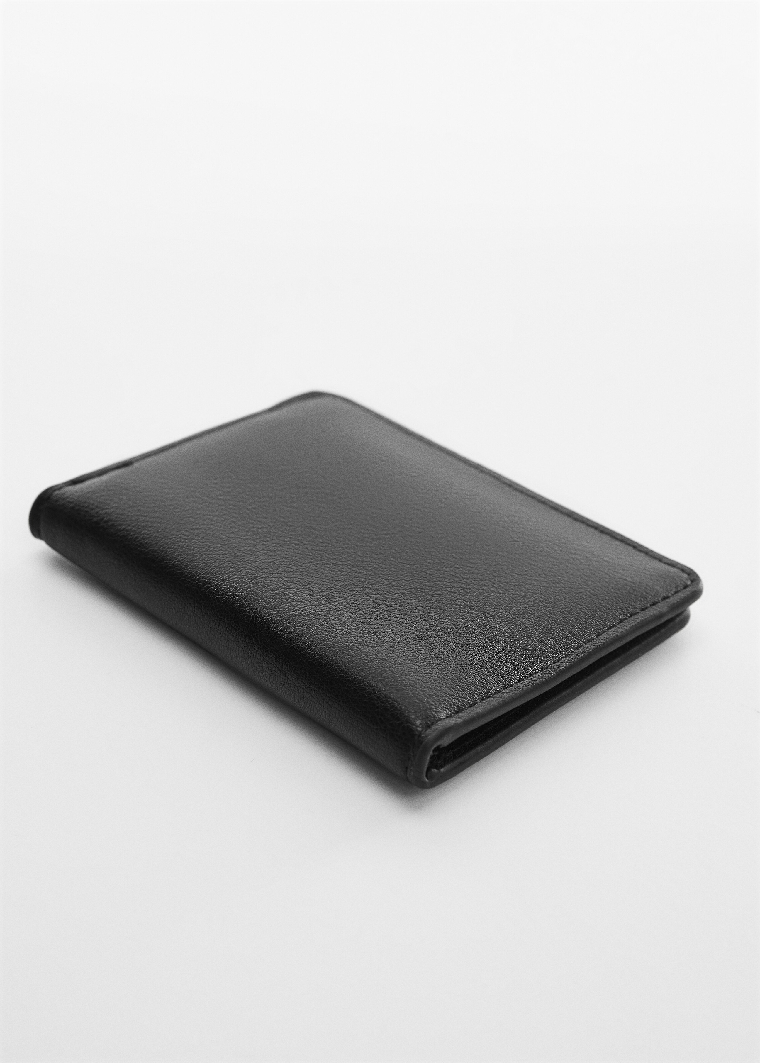 Anti-contactless leather card holder - Details of the article 1