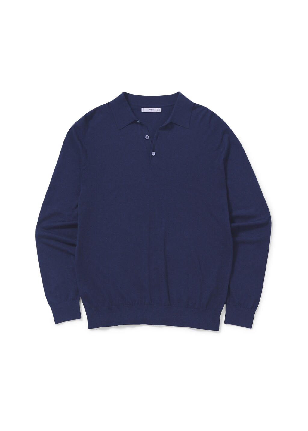 Silk modal knit polo - Details of the article 9