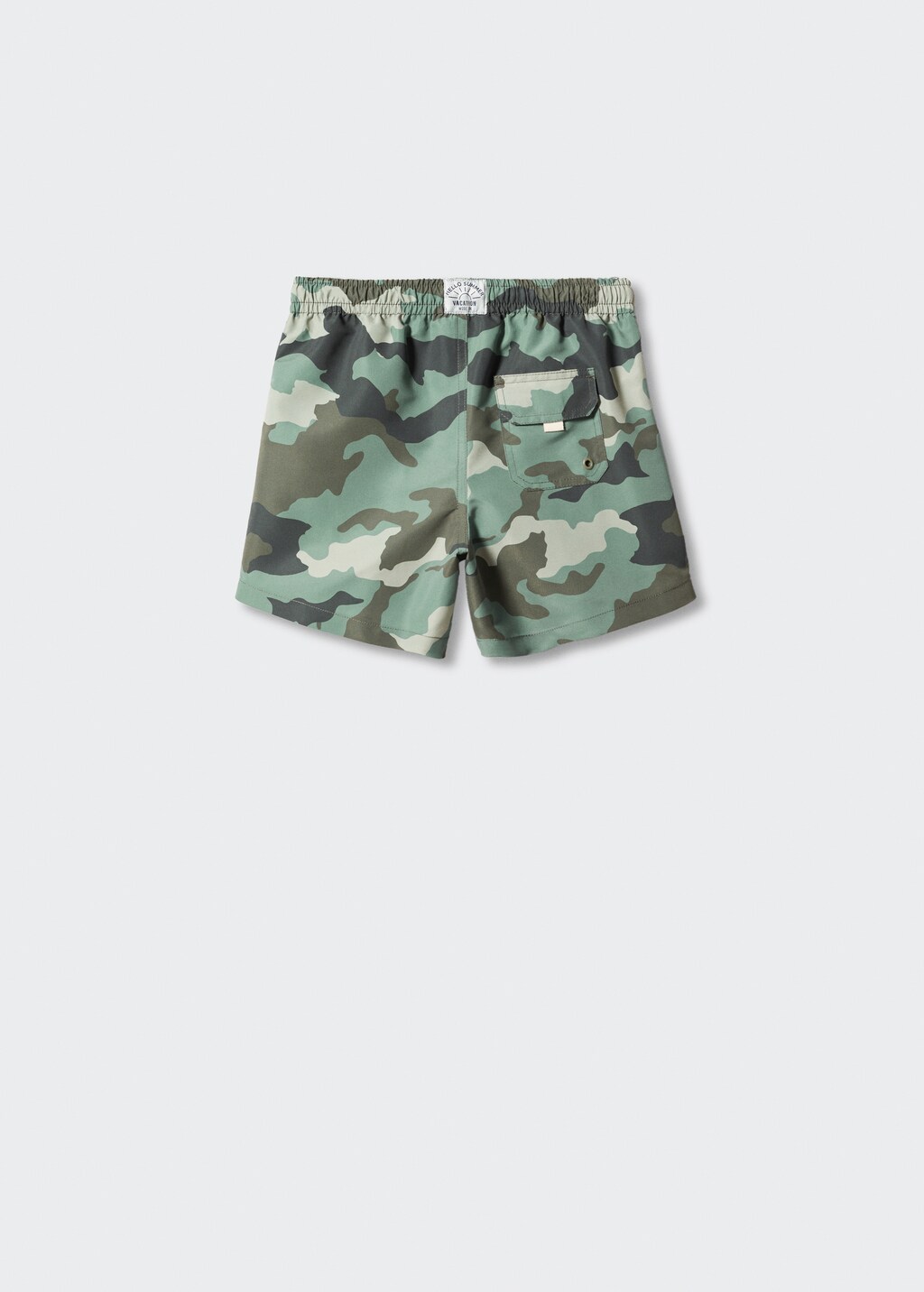 Bañador estampado militar - Reverso del artículo