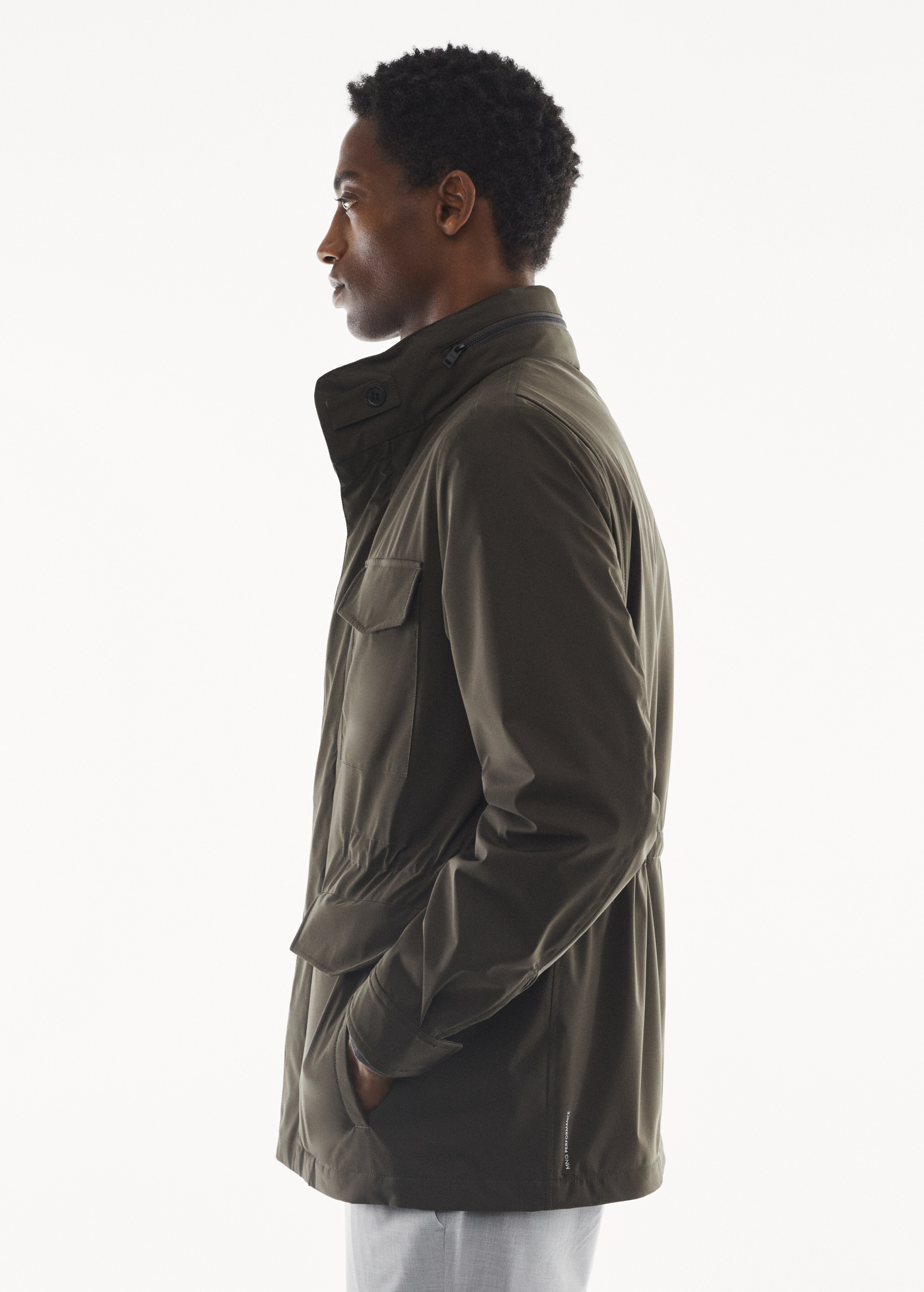 Military water-repellent jacket - Details of the article 4