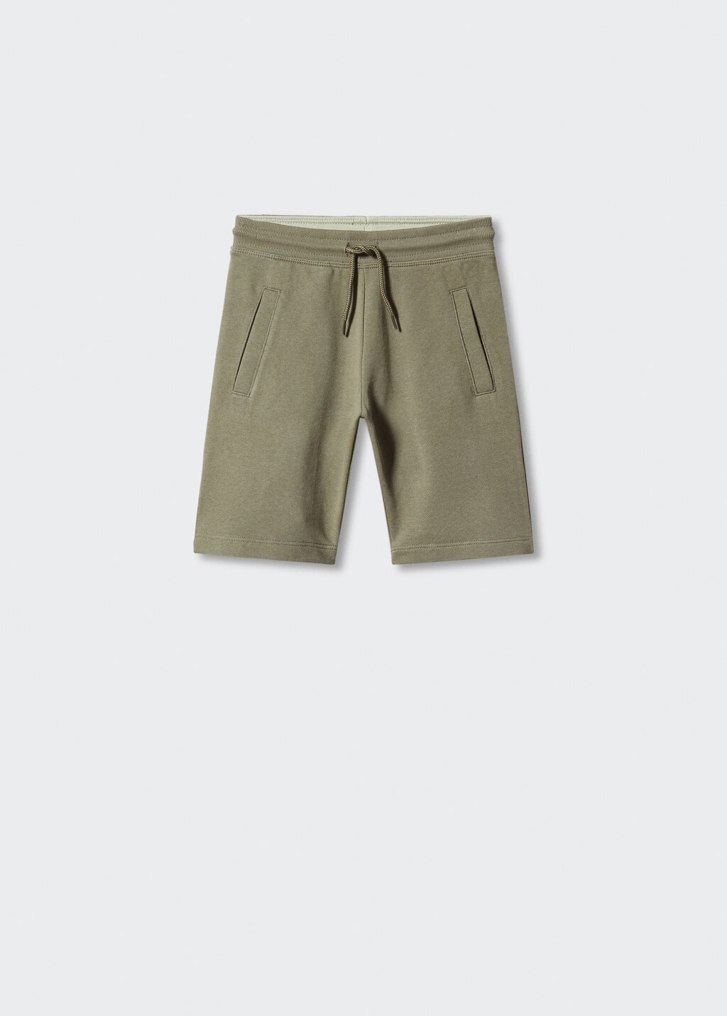 Jogger cotton Bermuda shorts - Article without model