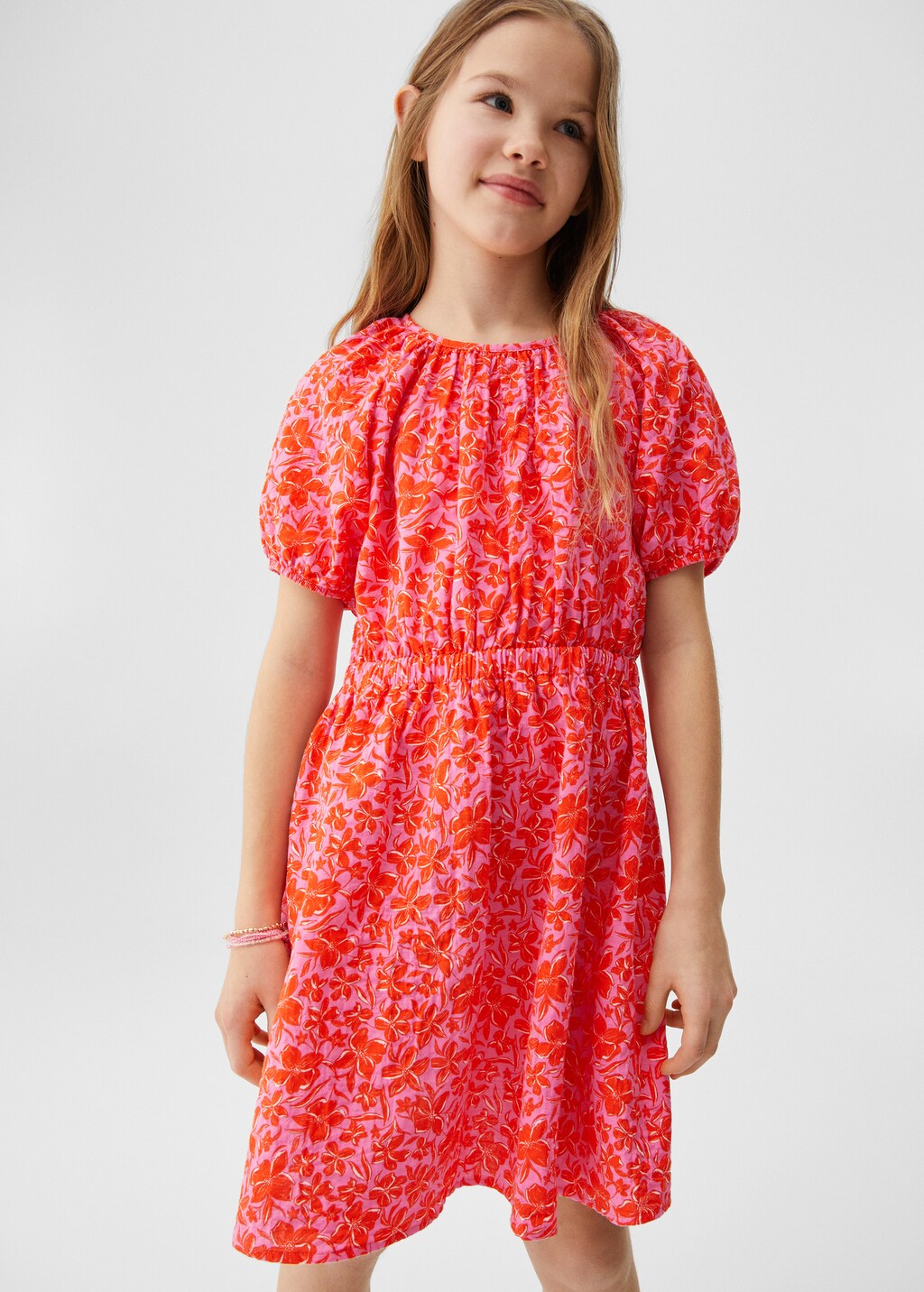 Flower print dress - Medium plane