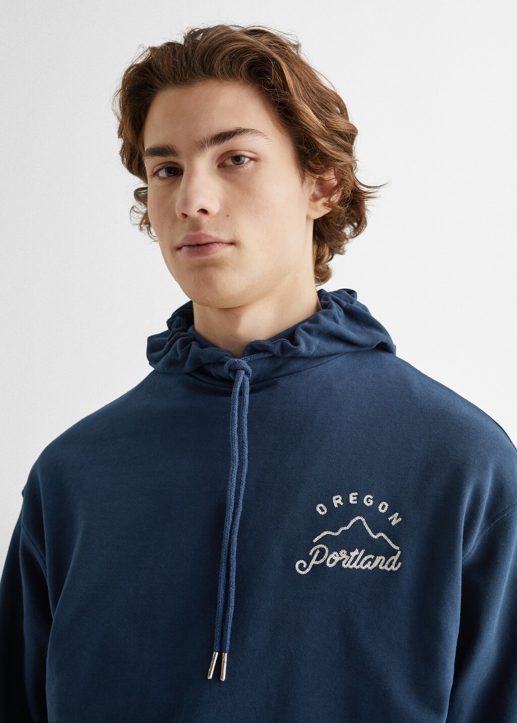 Hoodie cotton sweatshirt - Details of the article 1