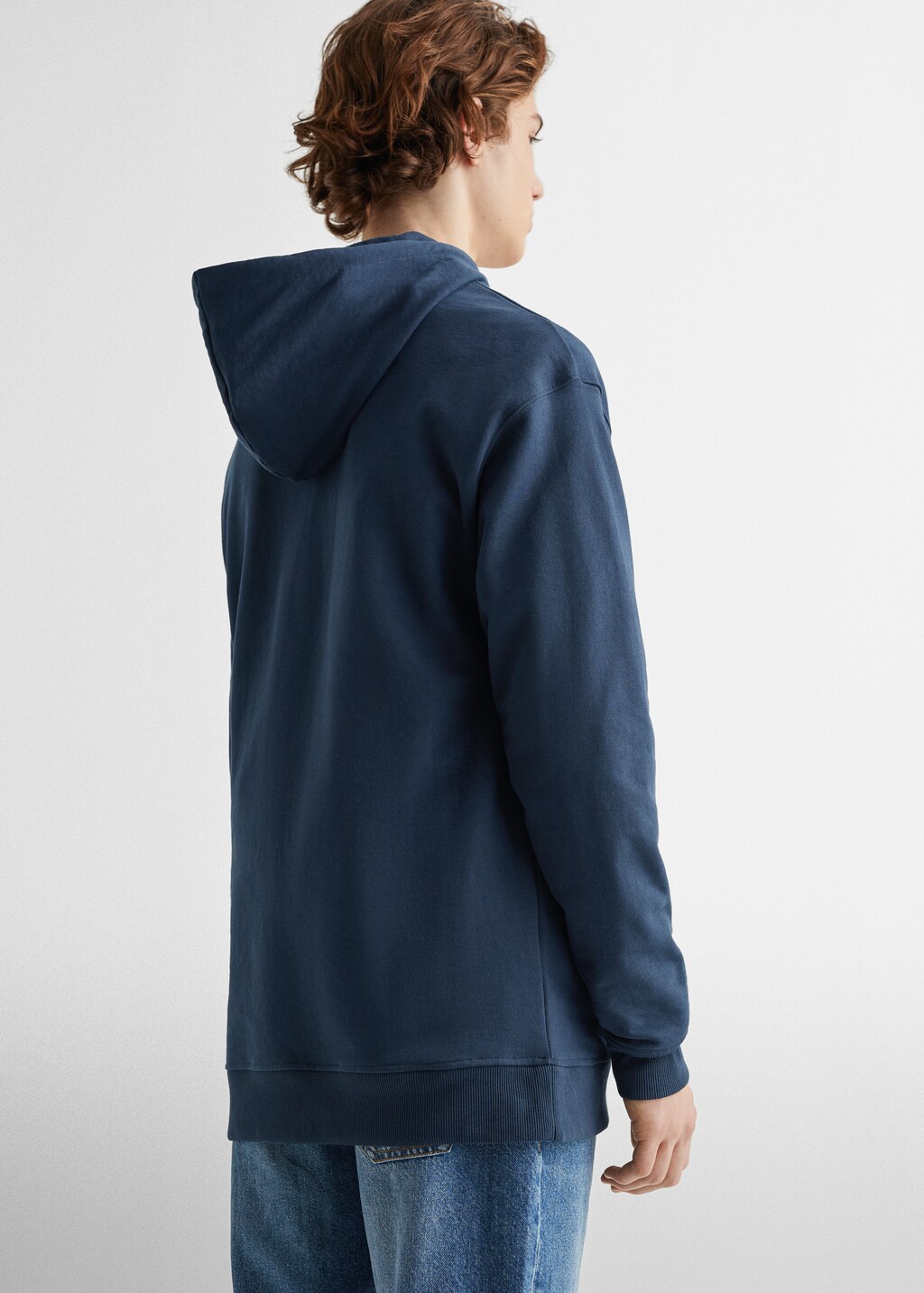 Hoodie cotton sweatshirt - Reverse of the article