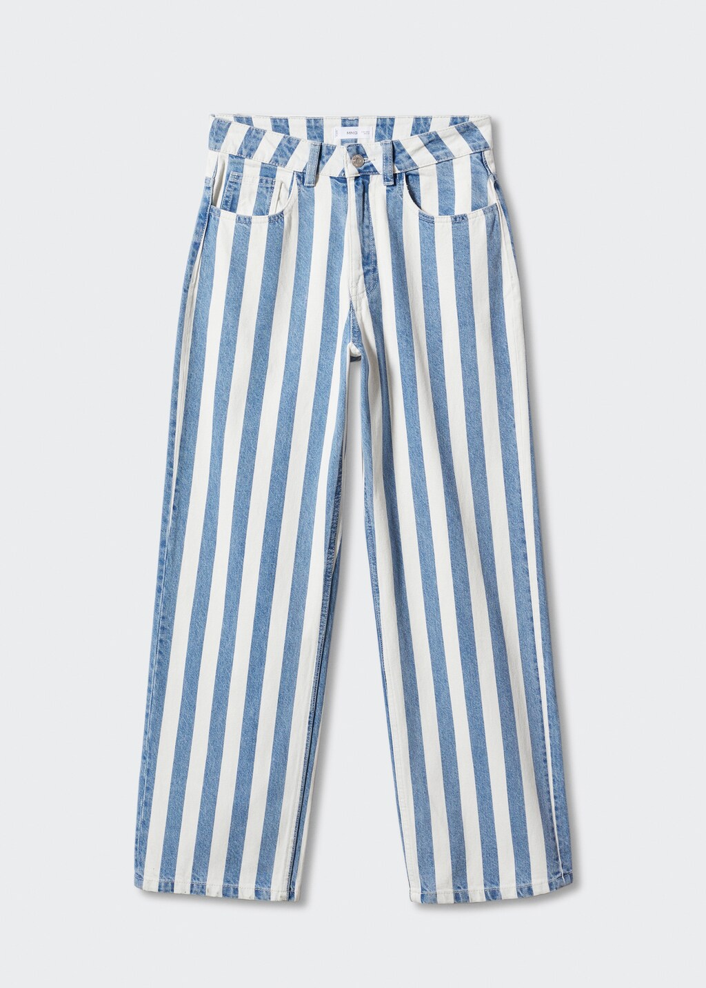 Striped jeans for girl on sale