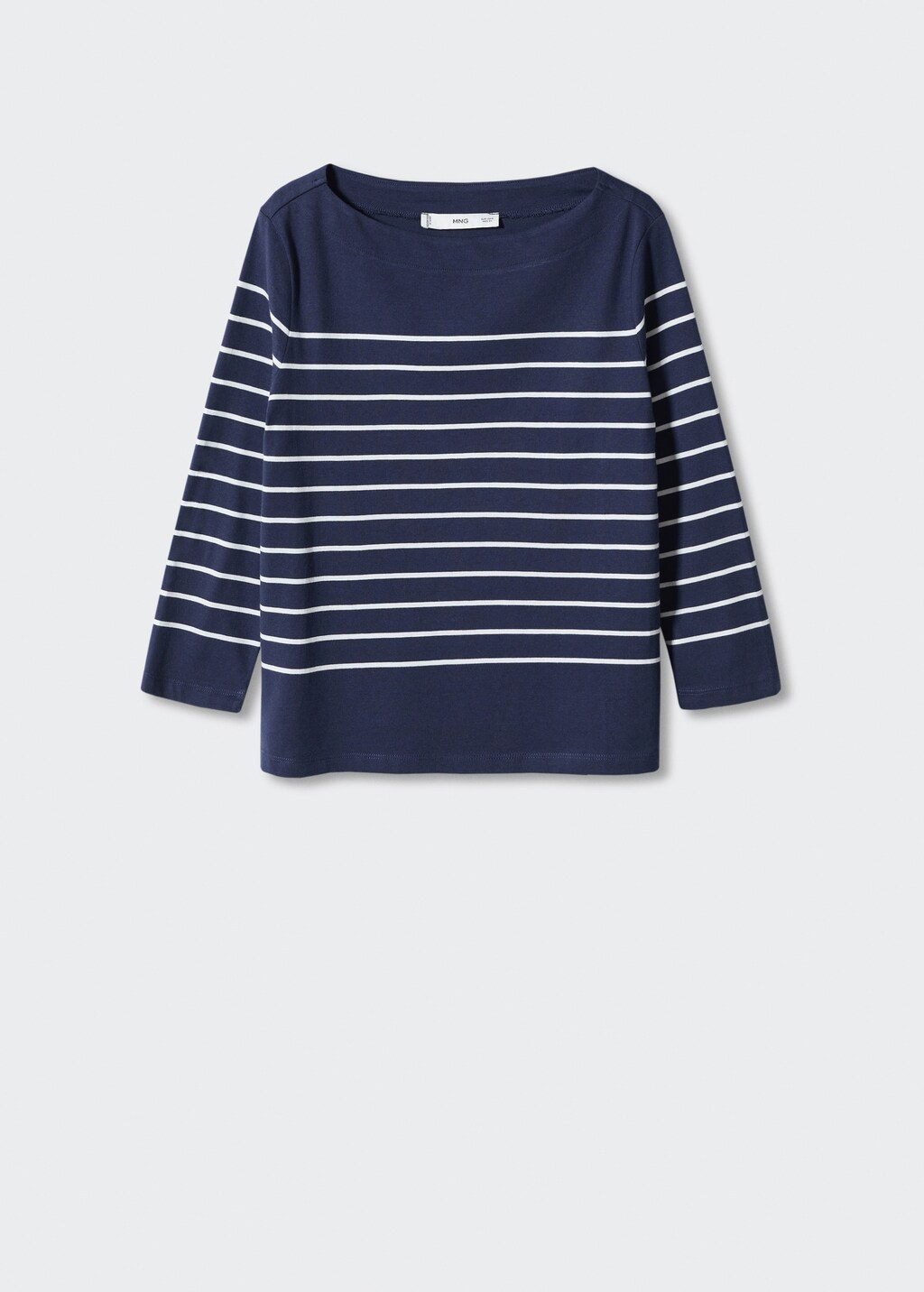 Striped cotton T-shirt - Article without model