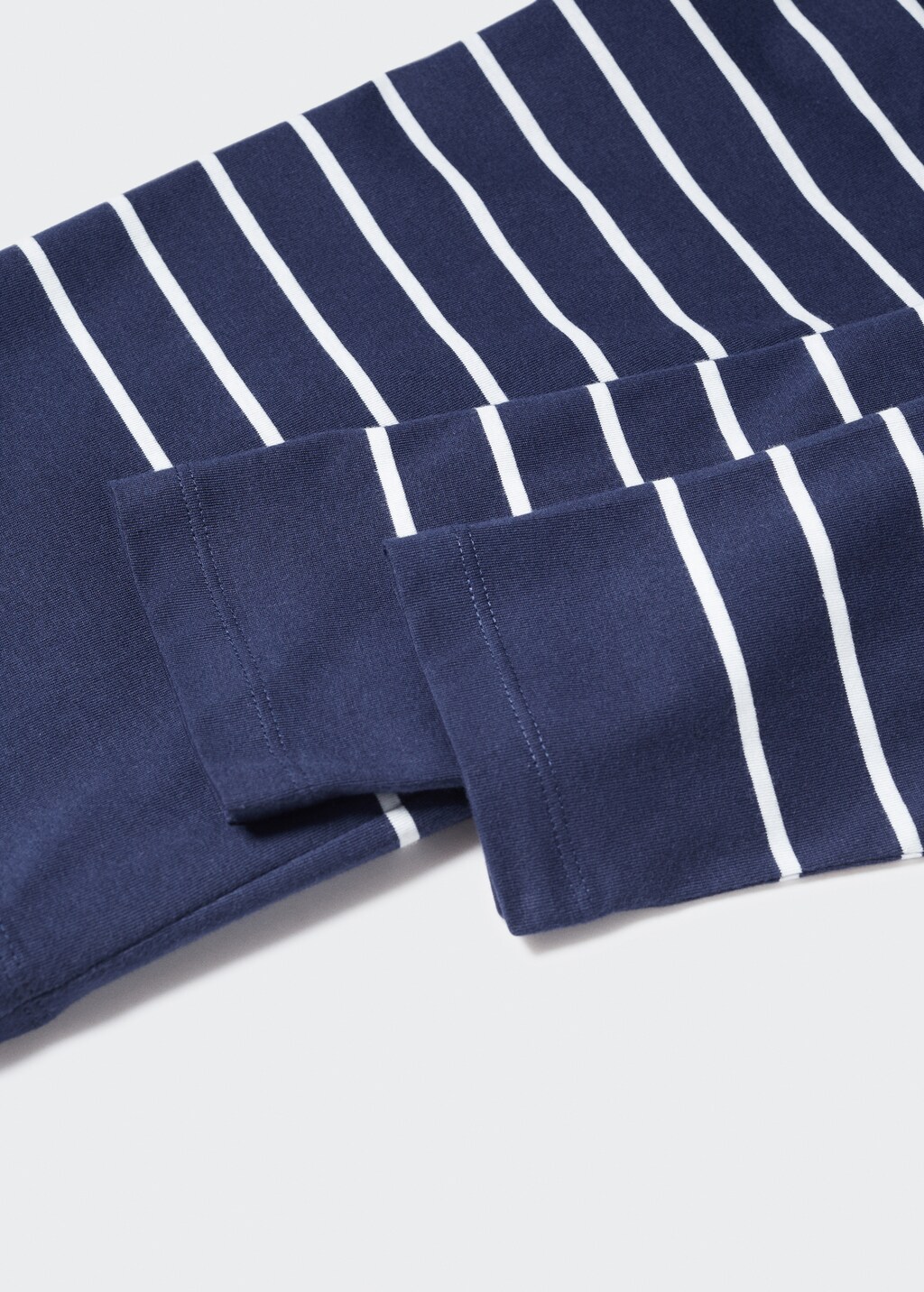 Striped cotton T-shirt - Details of the article 8