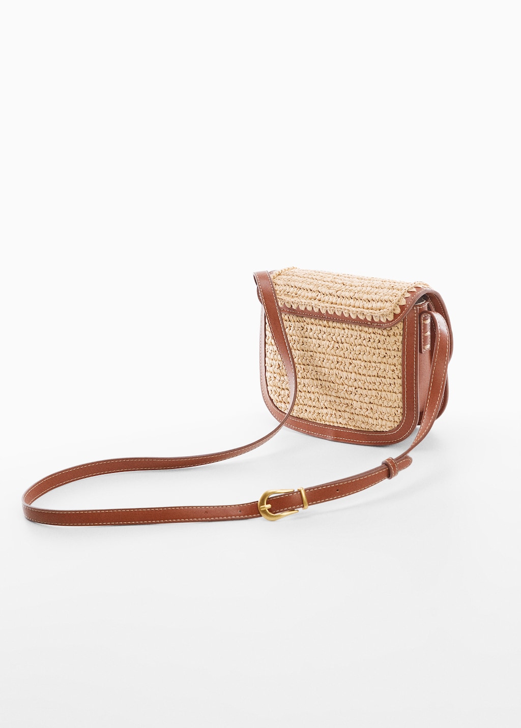 Natural fiber shoulder bag - Details of the article 1