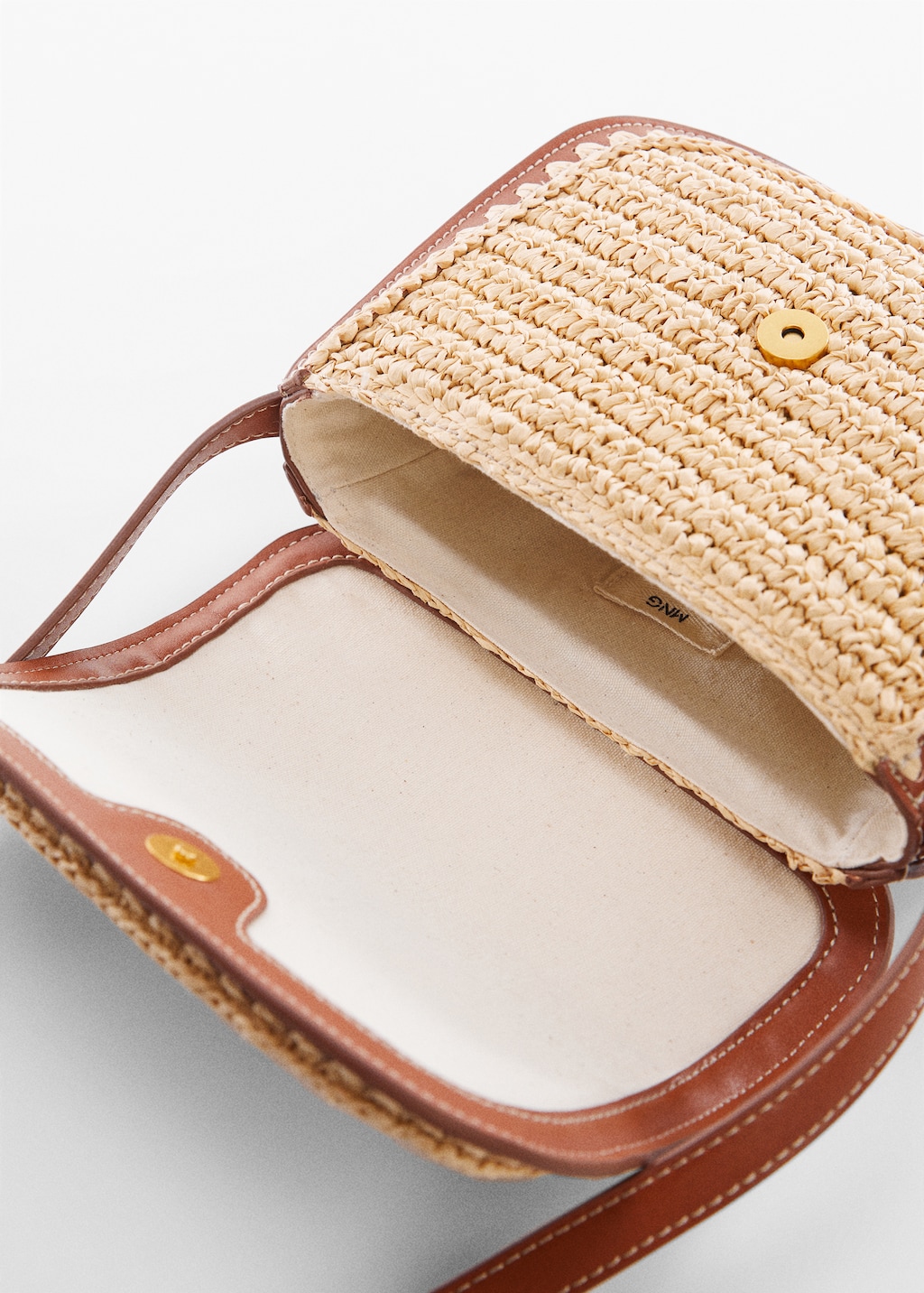 Natural fibre shoulder bag - Details of the article 2