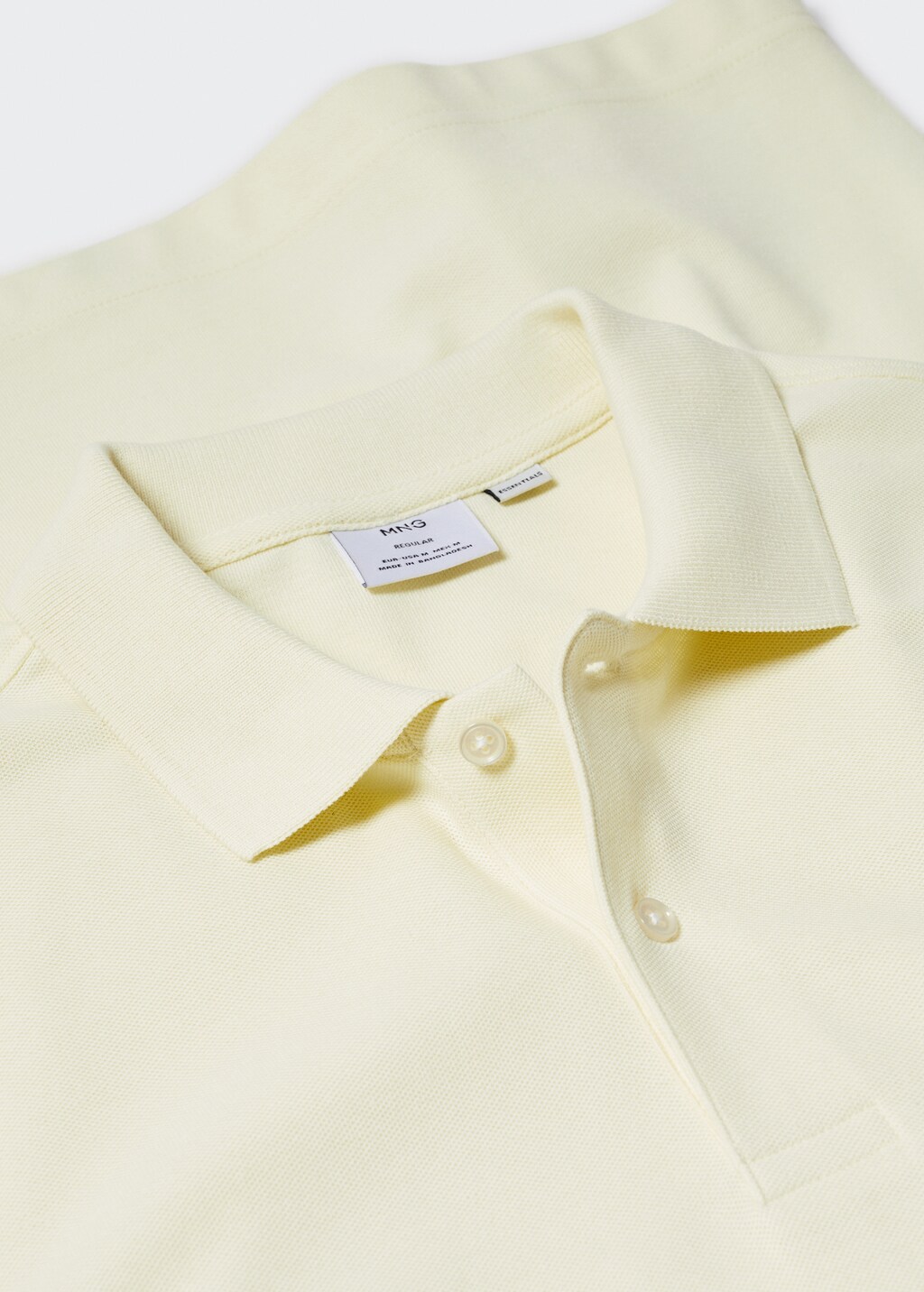 Cotton piqué polo shirt - Details of the article 8