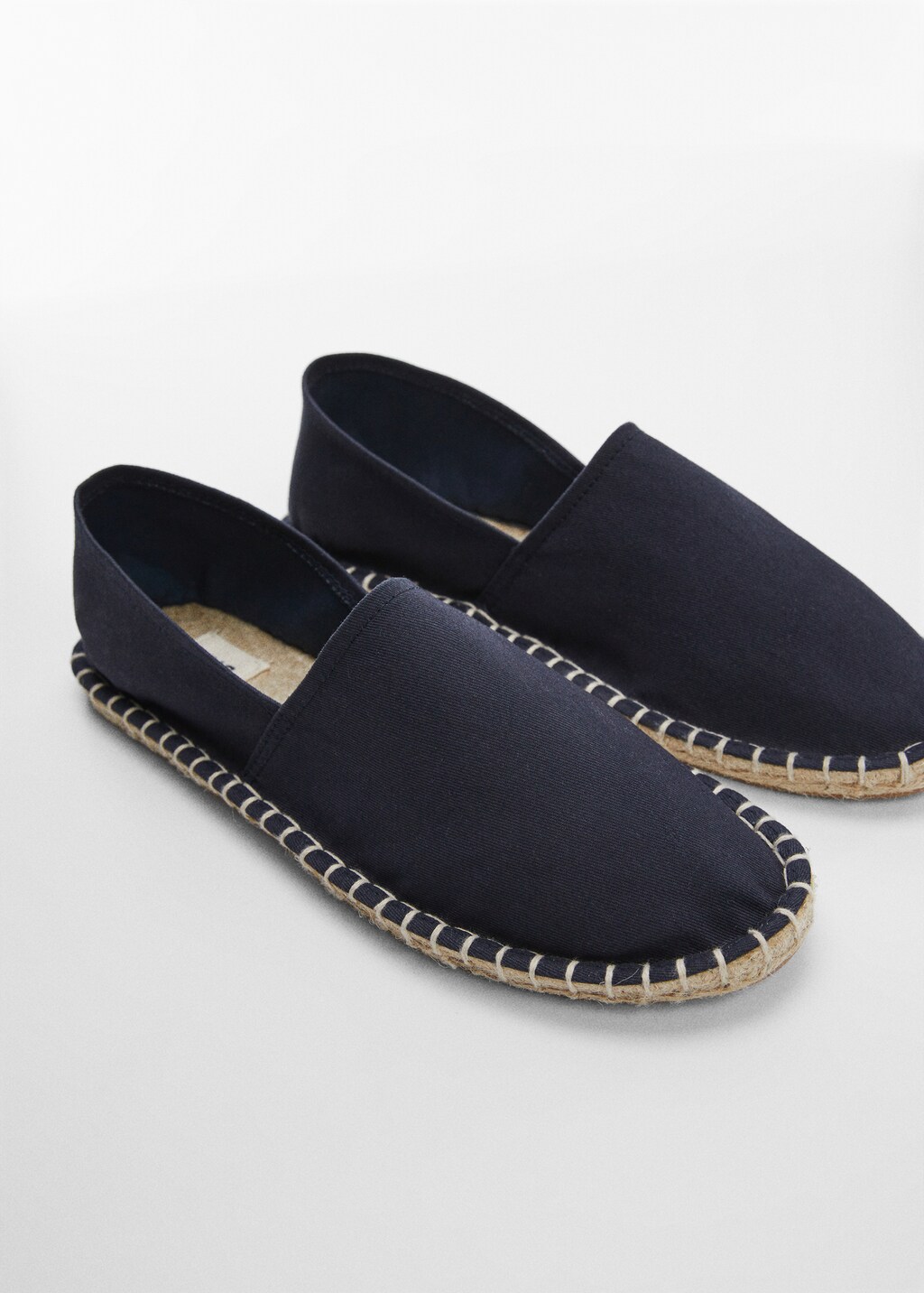 Cotton espadrilles - Medium plane