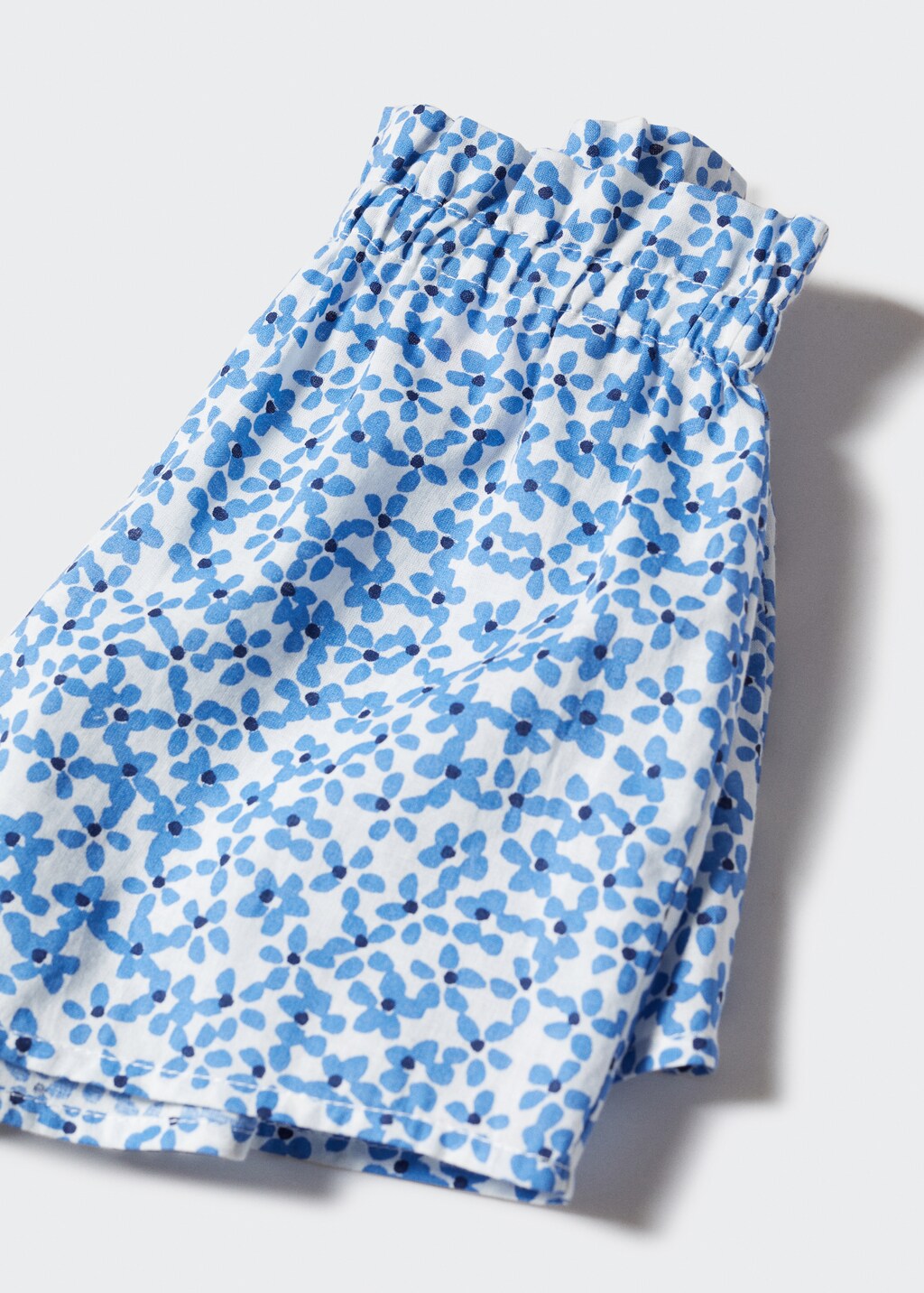 Printed cotton shorts - Details of the article 0