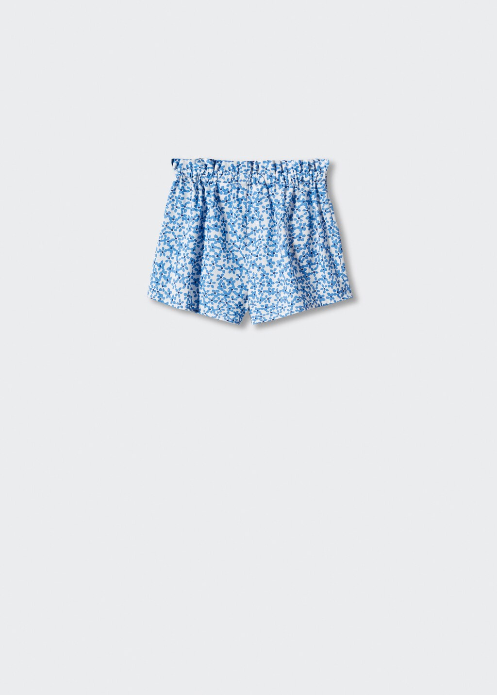 Printed cotton shorts - Reverse of the article