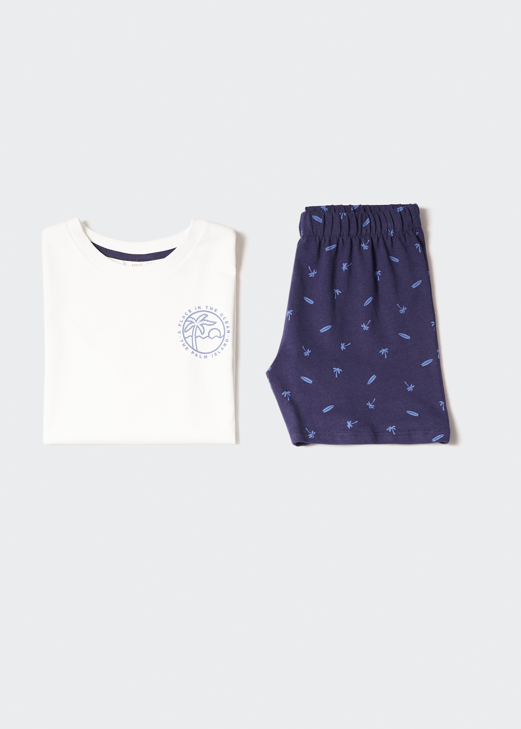 Printed short pyjamas - Details of the article 8