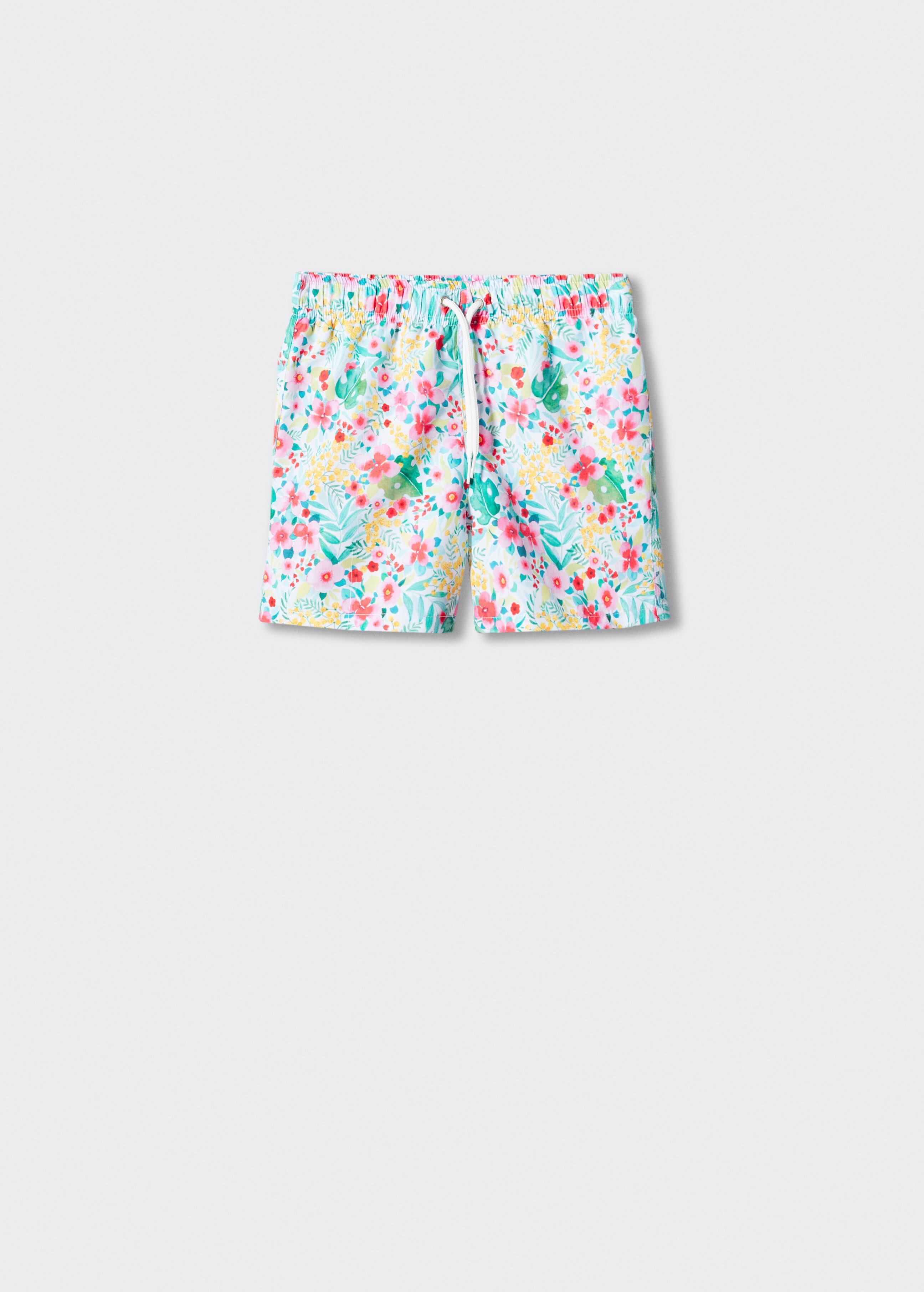 Floral-print swimming trunks - Article without model