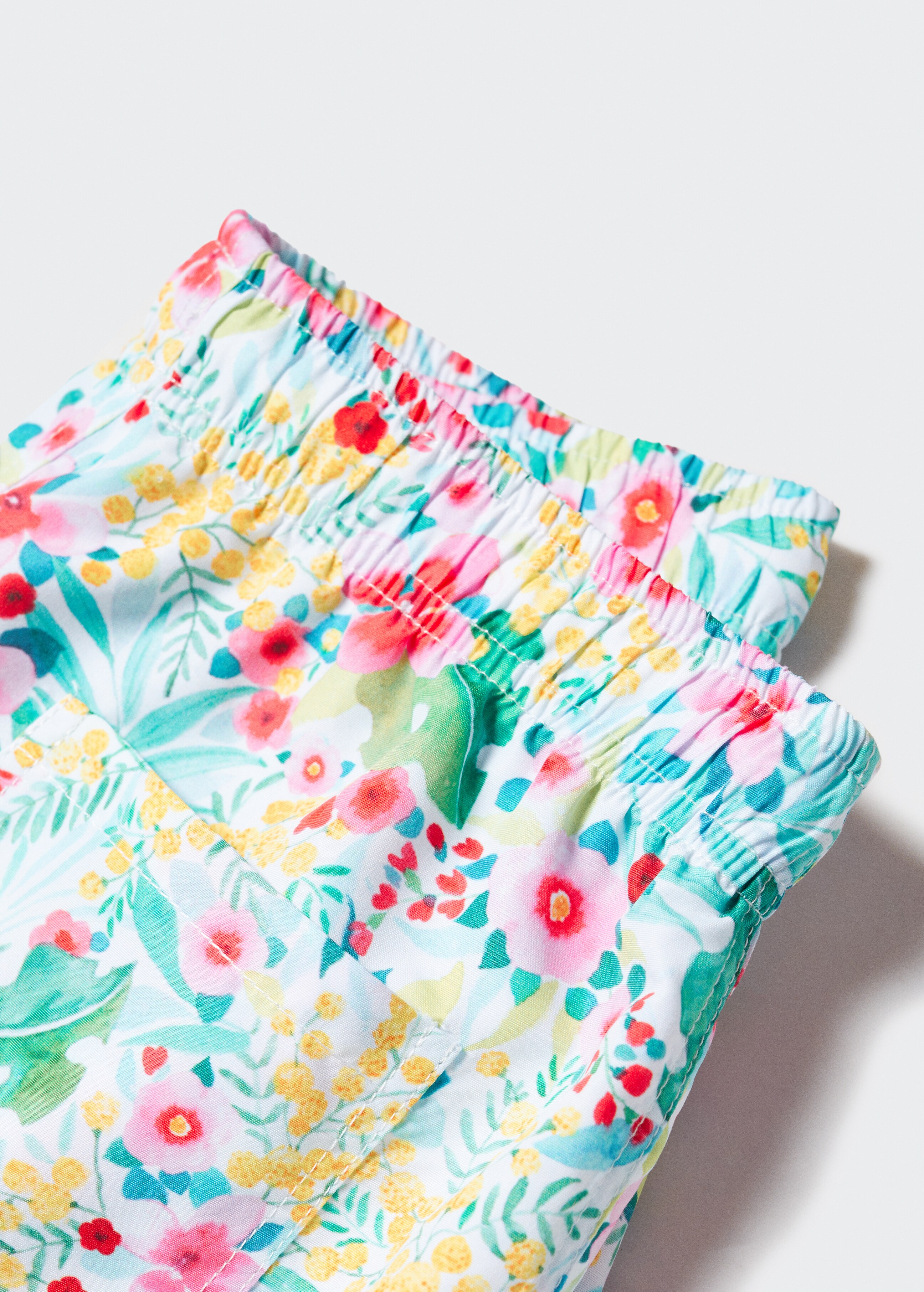 Floral-print swimming trunks - Details of the article 8
