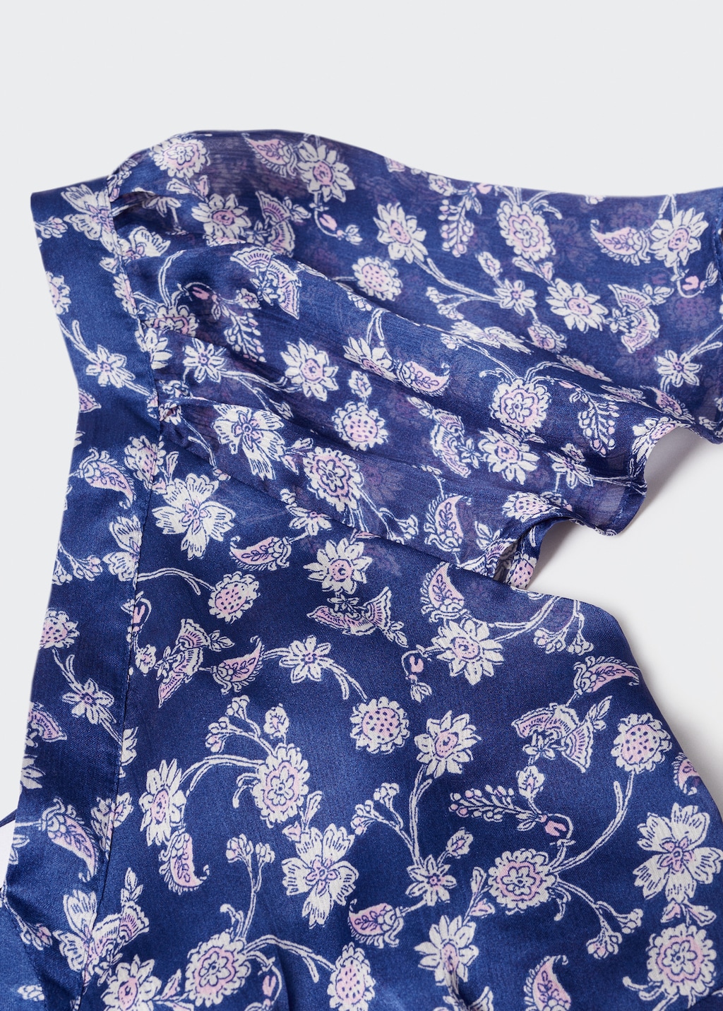 Midi floral dress - Details of the article 8