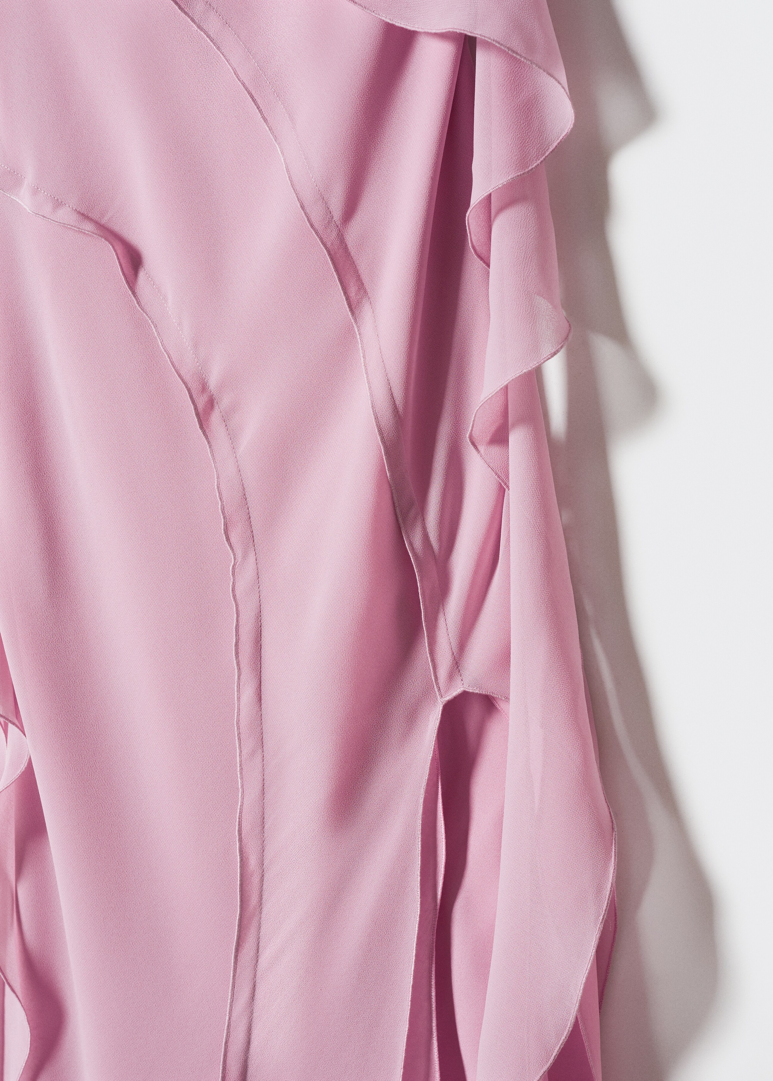 Ruffles slit dress - Details of the article 8